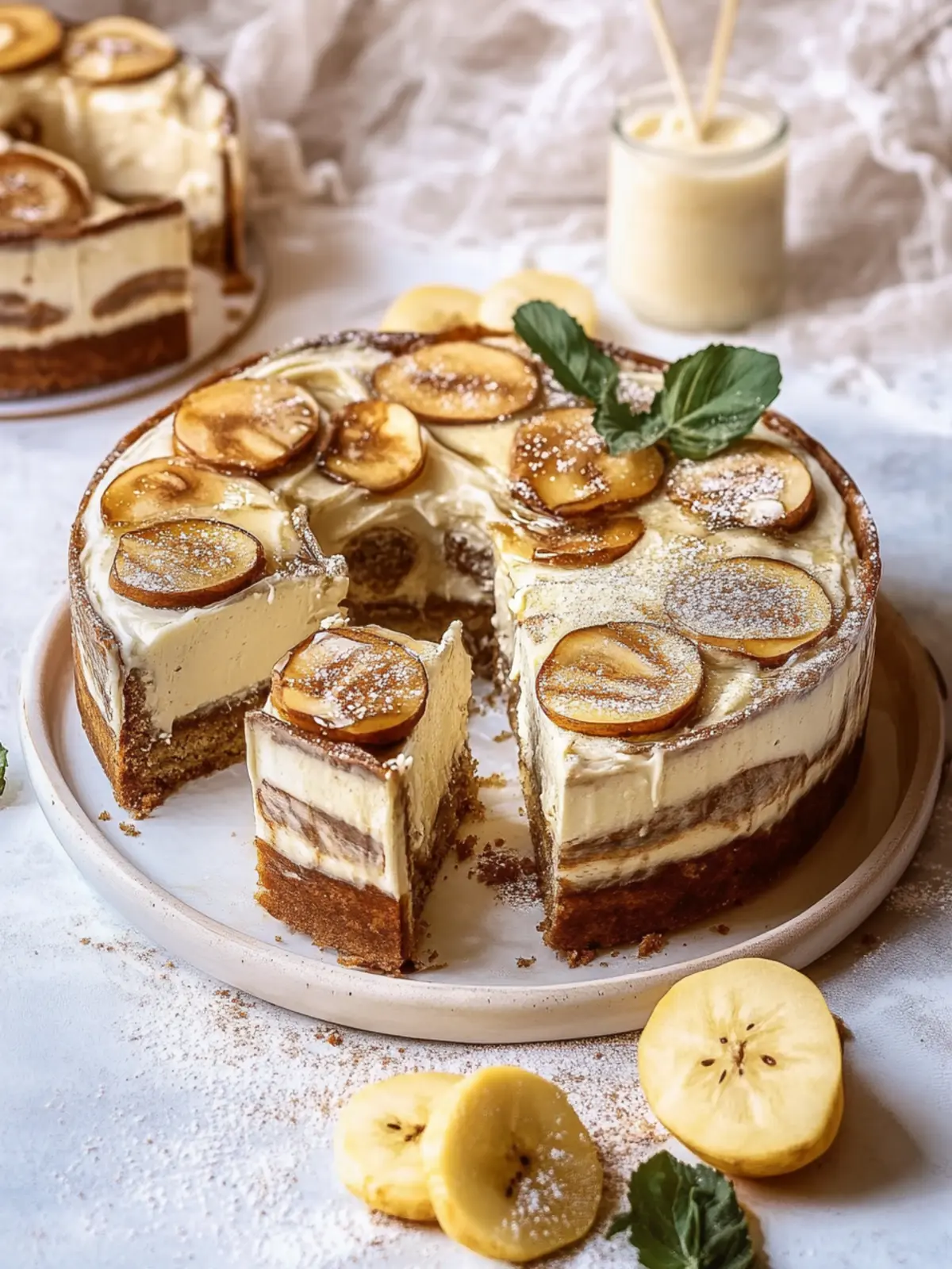 Zimtschnecken-Käsekuchen für Gemütliche Abende 2 Zimtschnecken-Käsekuchen