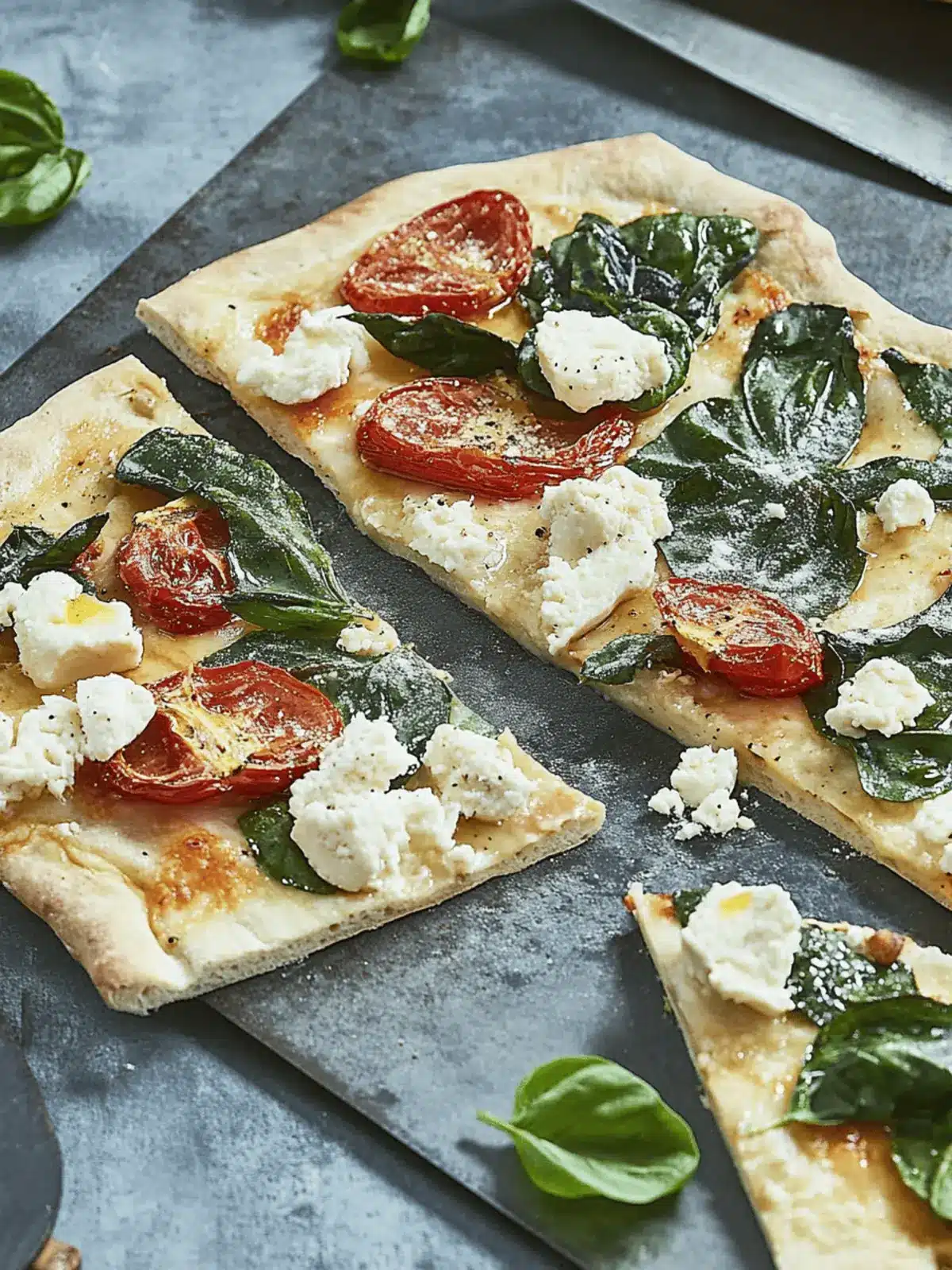 Flammkuchen mit Spinat: Schnelles Genuss-Rezept 5 Flammkuchen mit Spinat