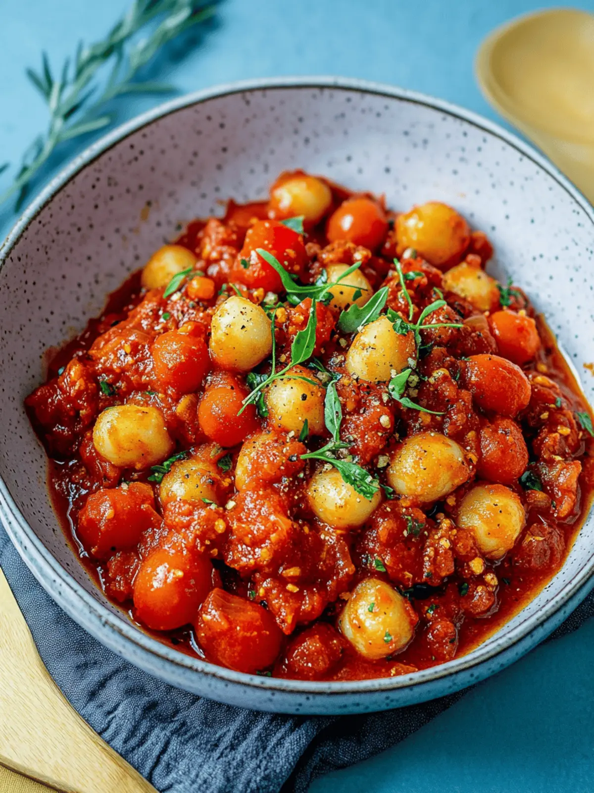 20 Minuten Gnocchi-Pfanne in Tomatensauce genießen 5 20 Minuten Gnocchi-Pfanne in Tomatensauce