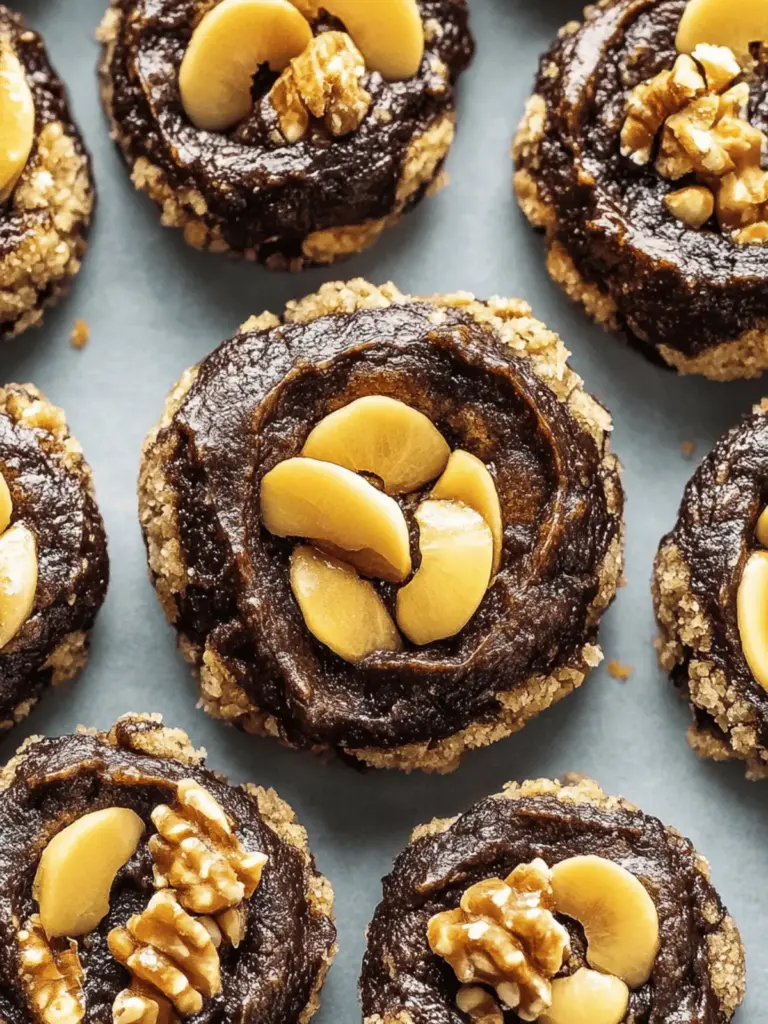 Schokoladen-Haselnuss-Daumenabdruckkekse