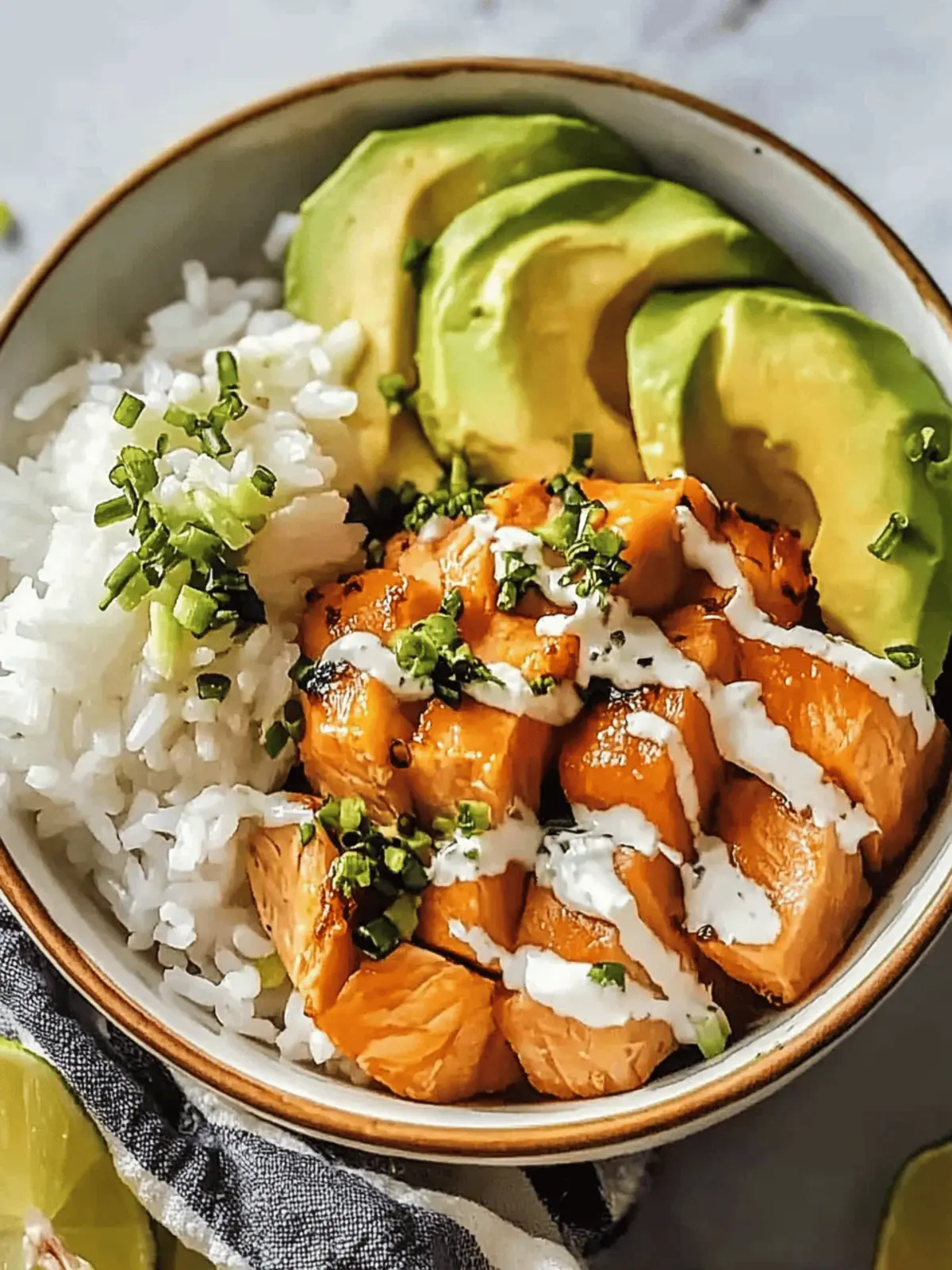Crispy Sushi-Reis mit Lachs und Avocado genießen 5 Crispy sushi rice with salmon and avocado
