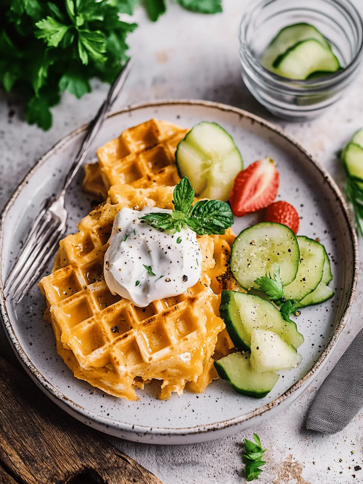 Kartoffelwaffeln einfach knusprig für jeden Anlass 3 Kartoffelwaffeln einfach knusprig