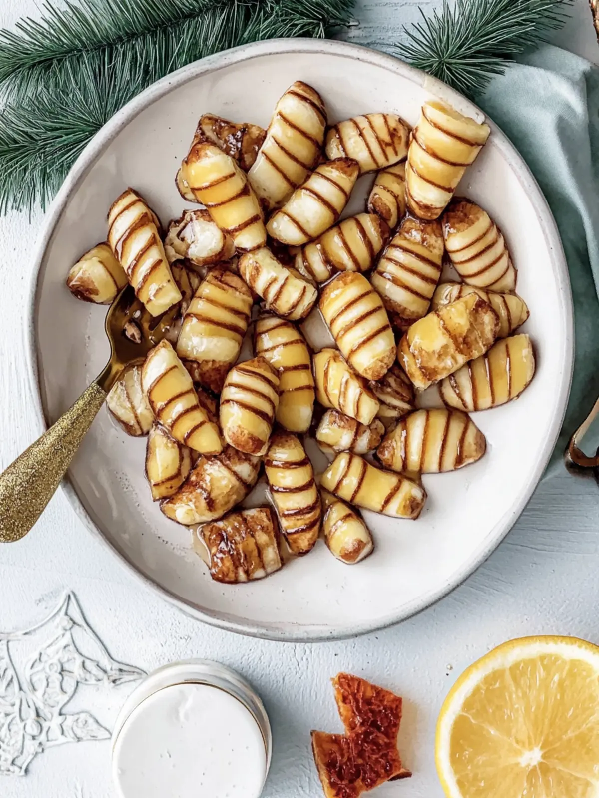 Zimthörnchen Plätzchen