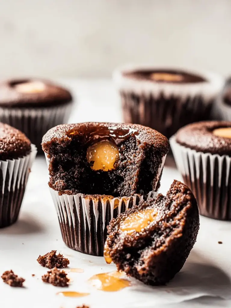 Keto Doppel-Schokoladen-Muffins