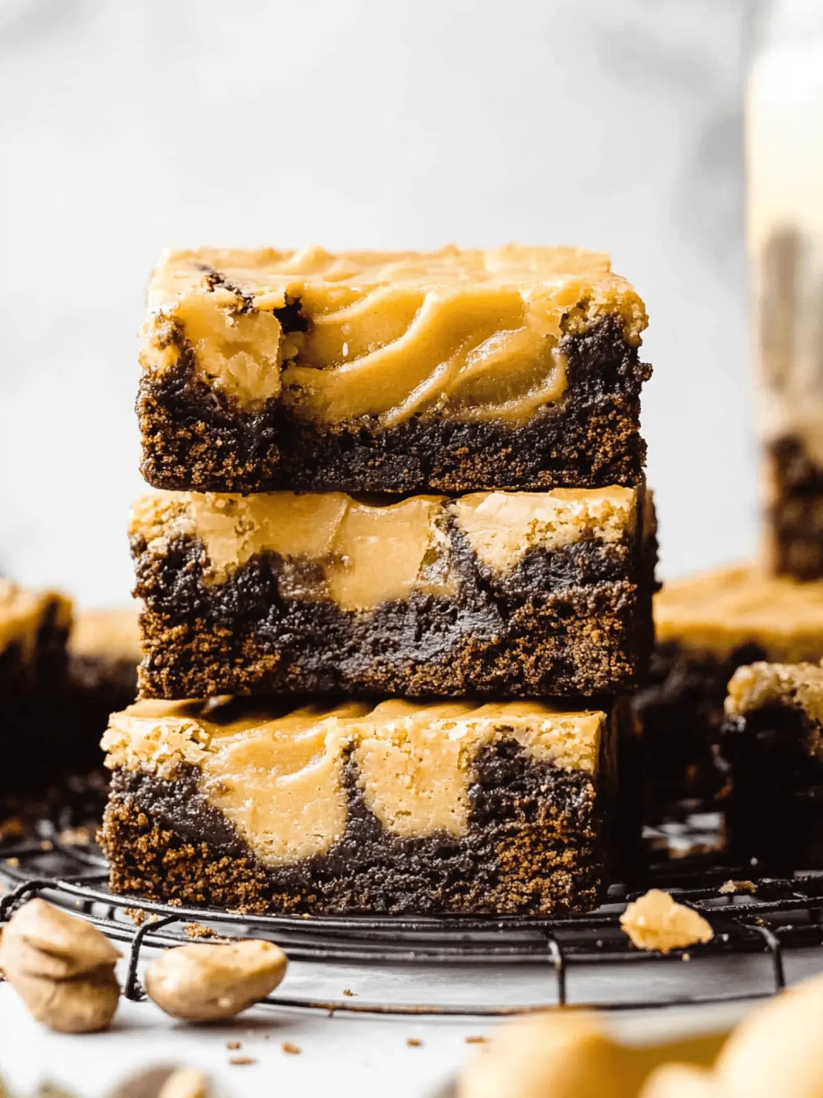 Biscoff Brownies: Fudgy Genuss für Schoko-Liebhaber 5 Biscoff Brownies