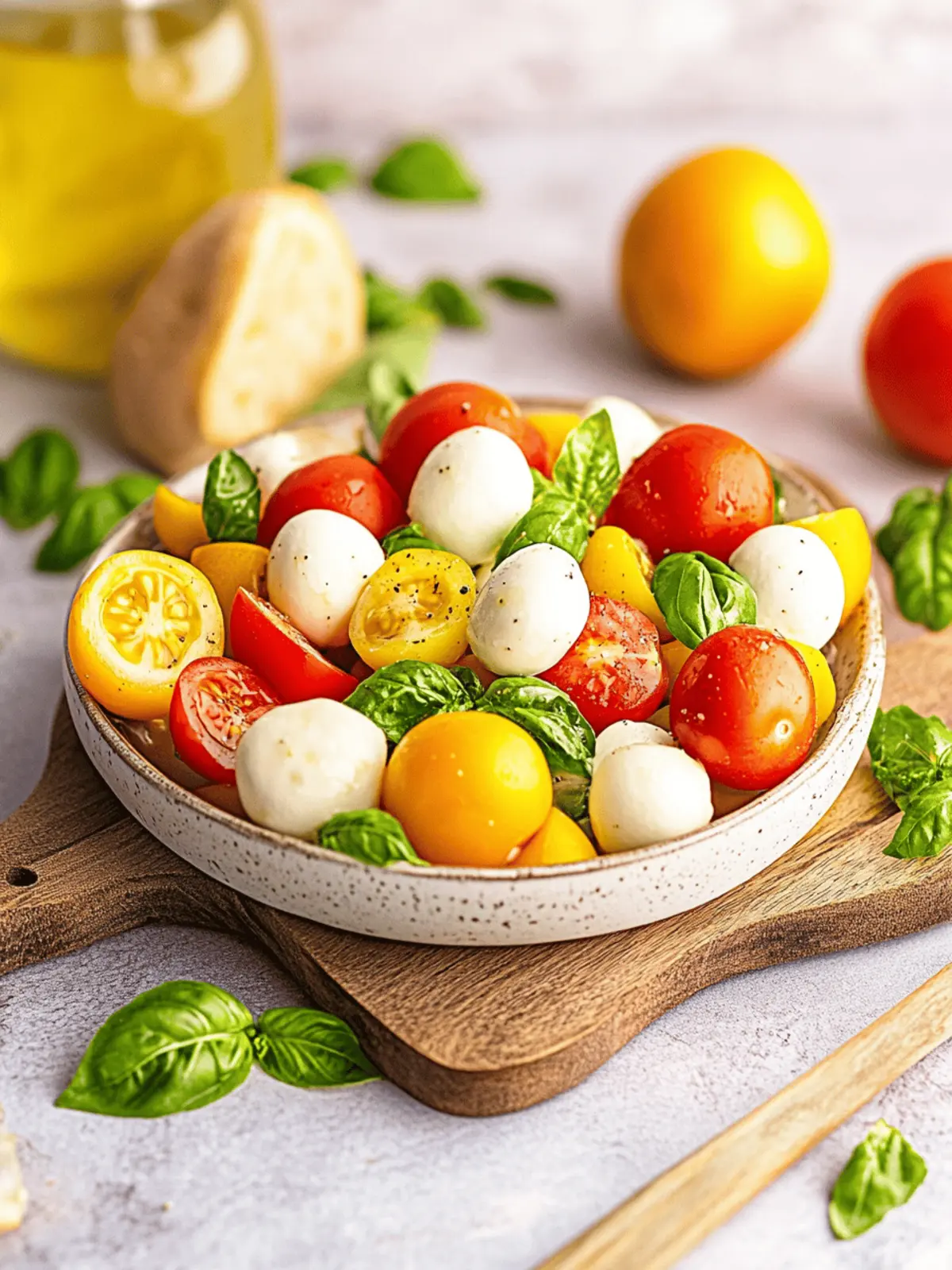 Tomaten Mozzarella Salat – Frisch und einfach zubereitet 4 Tomaten Mozzarella Salat