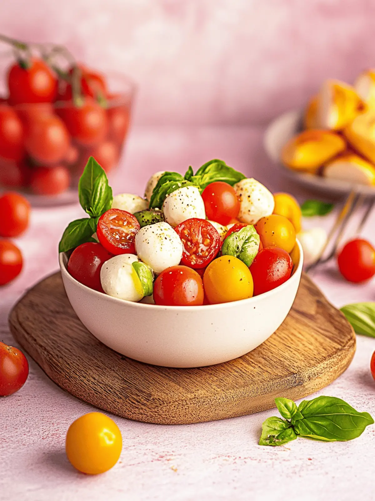 Tomaten Mozzarella Salat – Frisch und einfach zubereitet 2 Tomaten Mozzarella Salat