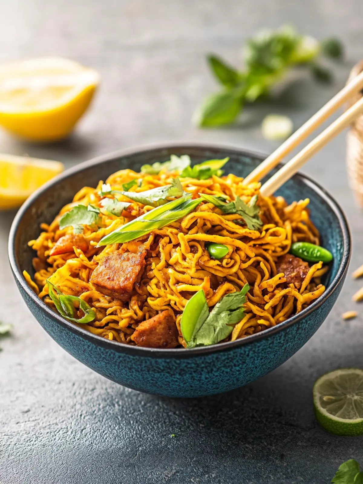 Gebratene Asia Nudeln