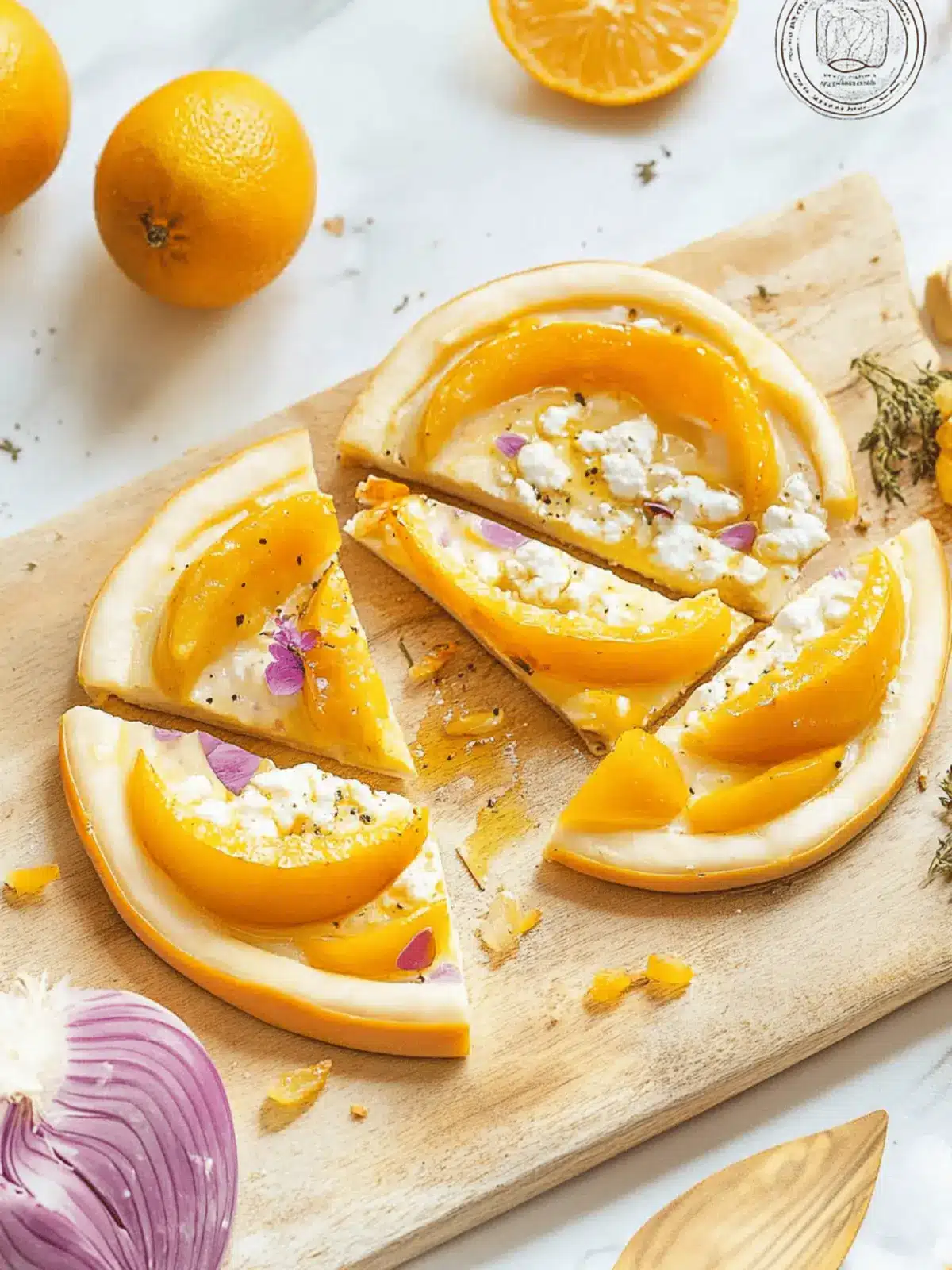 Kürbis-Flammkuchen mit Feta für den perfekten Herbst 5 Kürbis-Flammkuchen mit Feta