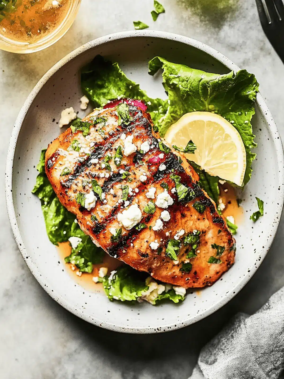 Gegrillte Hähnchenbrust mit Balsamico-Marinade 4 Gegrillte Hähnchenbrust