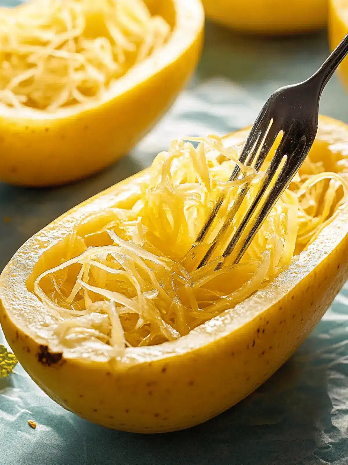 Spaghettikürbis mit Pasta: Gesund und Lecker! 2 Spaghettikürbis mit Pasta