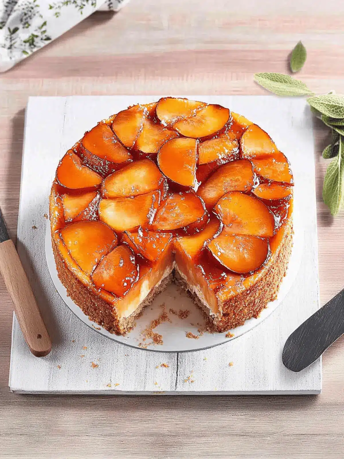 Gestürzter Quittenkuchen für den perfekten Herbstgenuss 4 Gestürzter Quittenkuchen