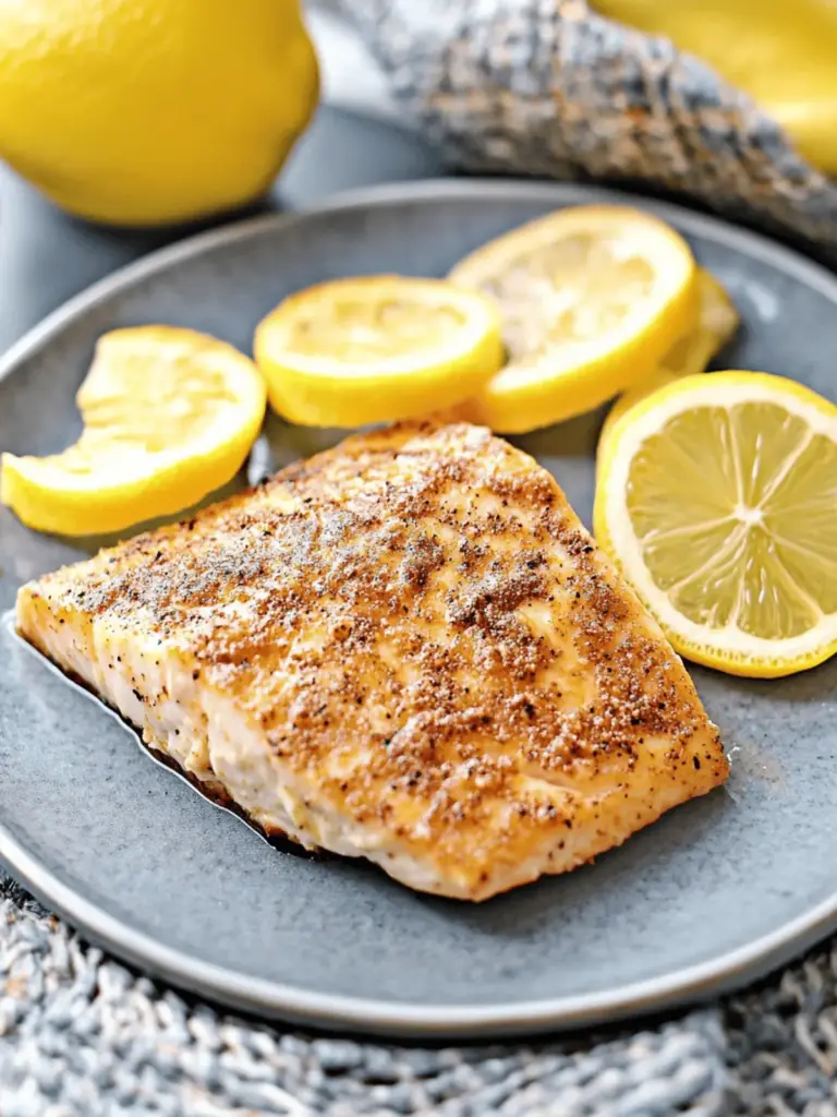 Airfryer schwarzes Lachs