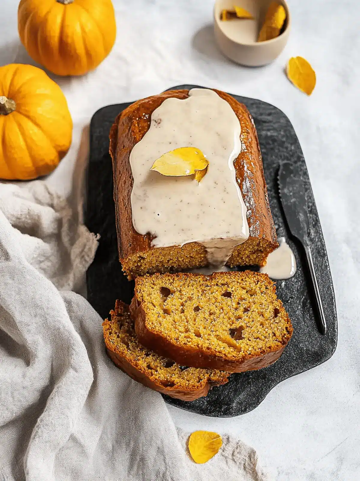 Kürbiskuchen mit Zimt – Herbstlicher Genuss pur 4 Kürbiskuchen mit Zimt
