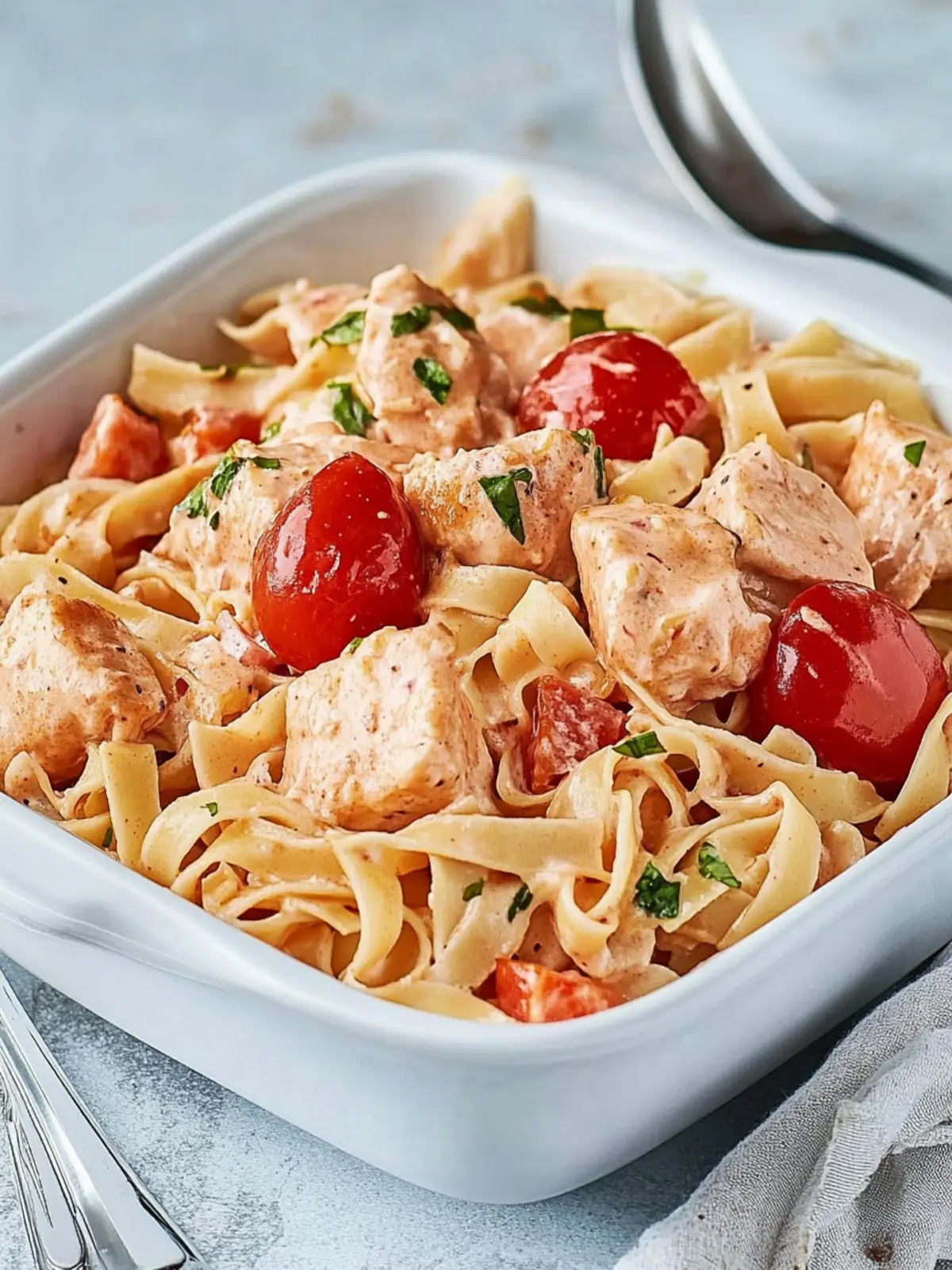 Juicy Oven Salmon Pasta mit Tomaten für echte Genießer 2 Juicy oven salmon pasta with tomatoes