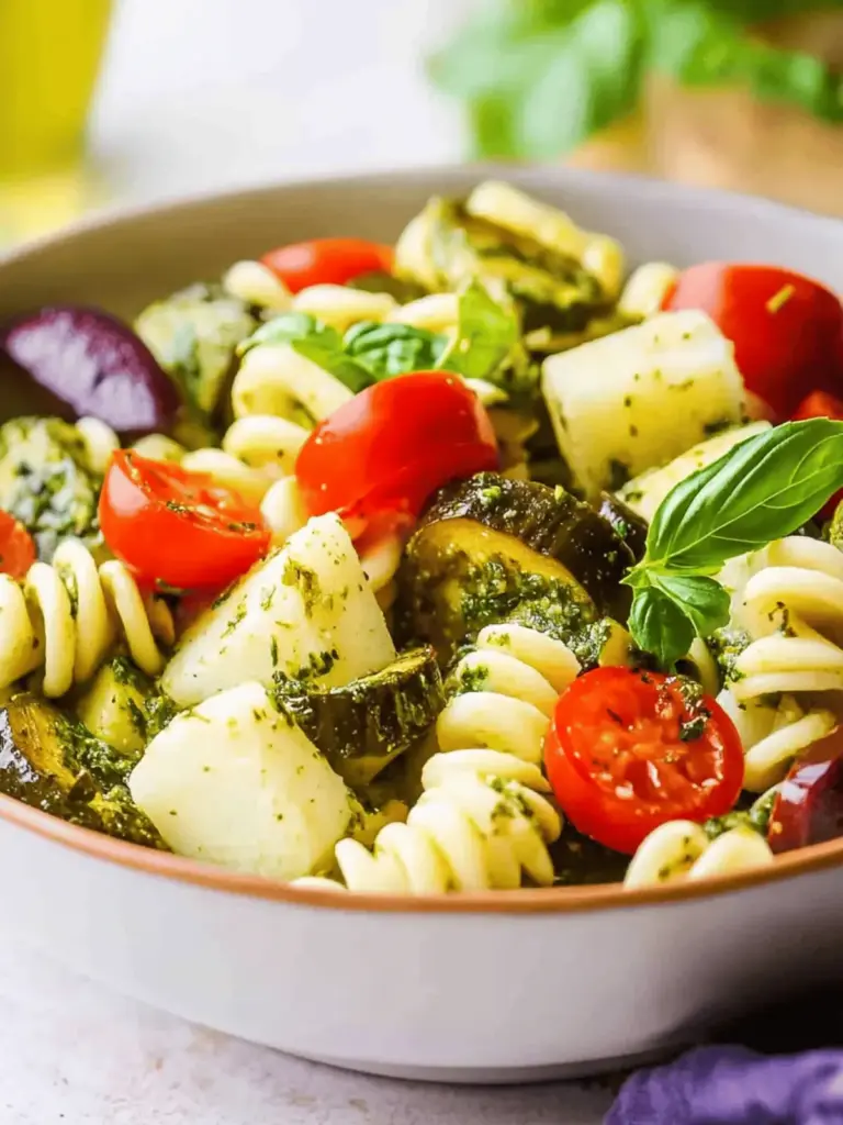 Halloumi-Pasta-Salat