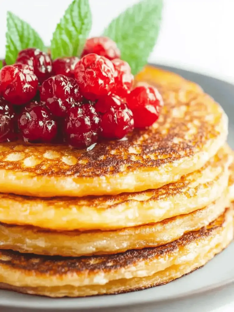 Fluffige Quark-Pfannkuchen ohne Mehl