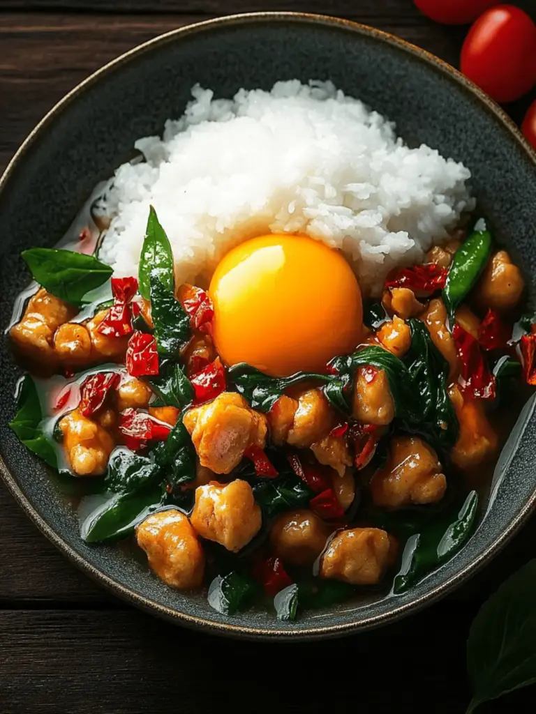 Cremiges Thai-Basilikum-Hähnchen Genuss