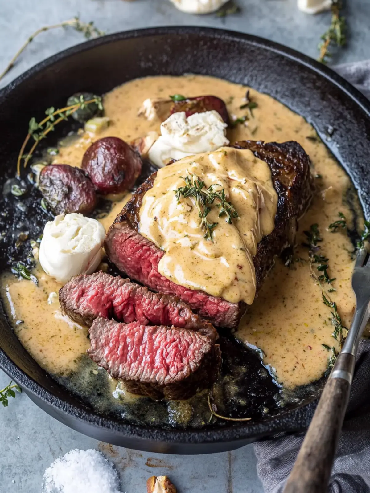 Saftiges Steak mit Bourbon-Sauce für den Wow-Effekt 5 Steak mit Bourbon-Sauce