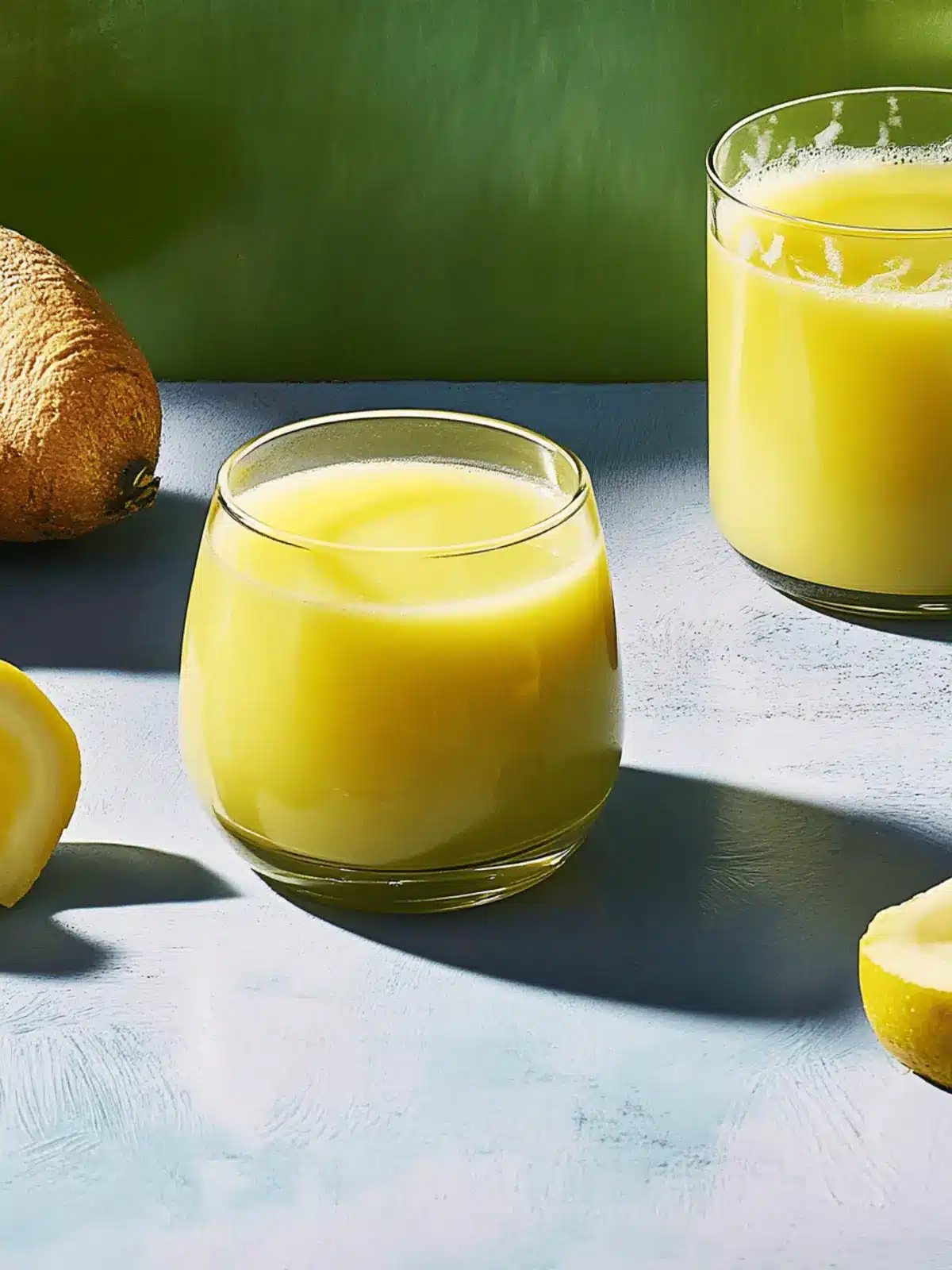 Ingwer Kurkuma Shot für ein starkes Immunsystem 3 Ingwer Kurkuma Shot