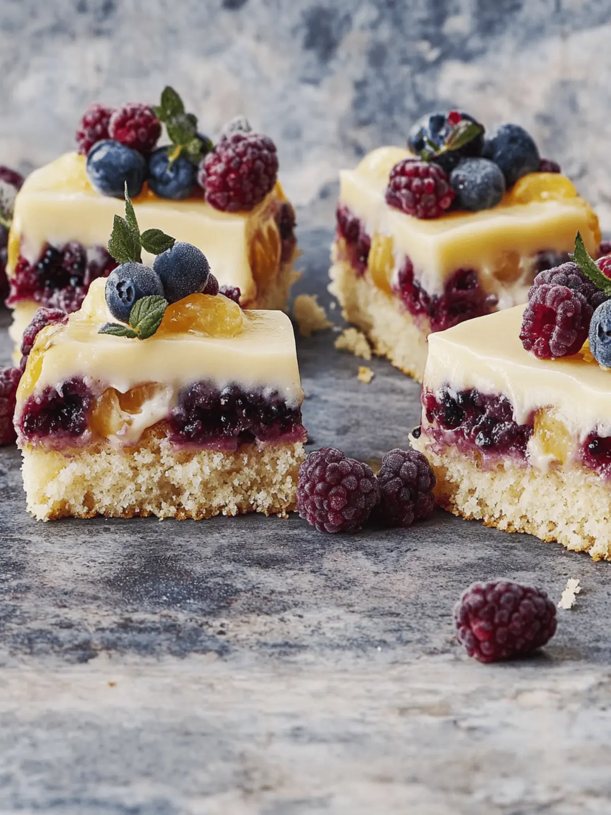 Zitronen-Blaubeer-Poke-Kuchen für den perfekten Frühling 5 Zitronen-Blaubeer-Poke-Kuchen