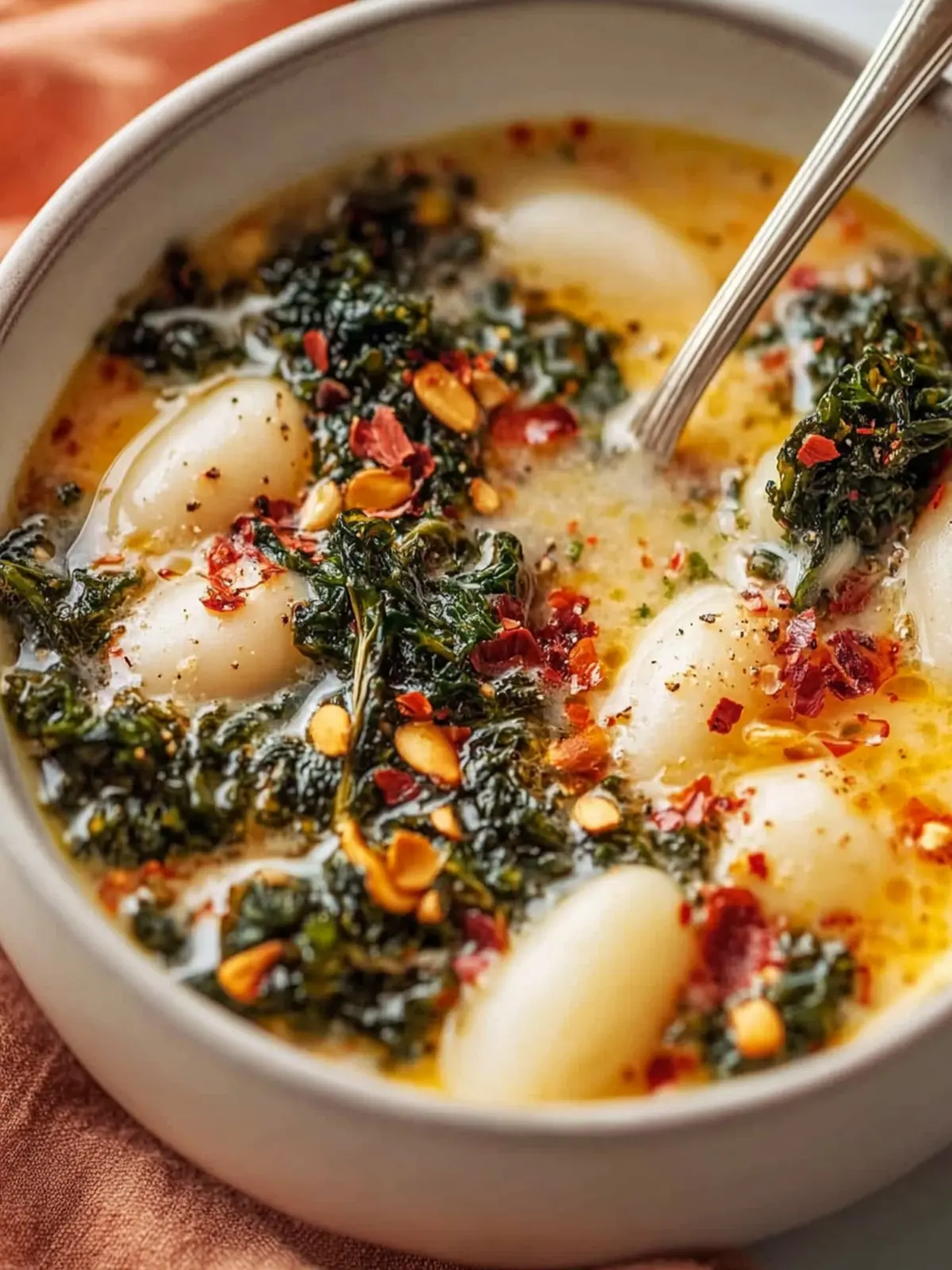 Creamy Kale Bean Soup