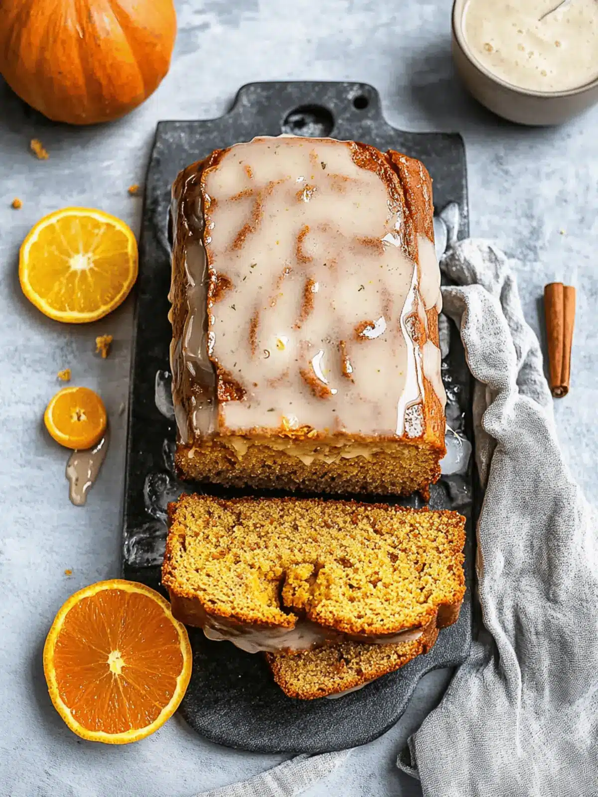 Kürbiskuchen mit Zimt – Herbstlicher Genuss pur 2 Kürbiskuchen mit Zimt