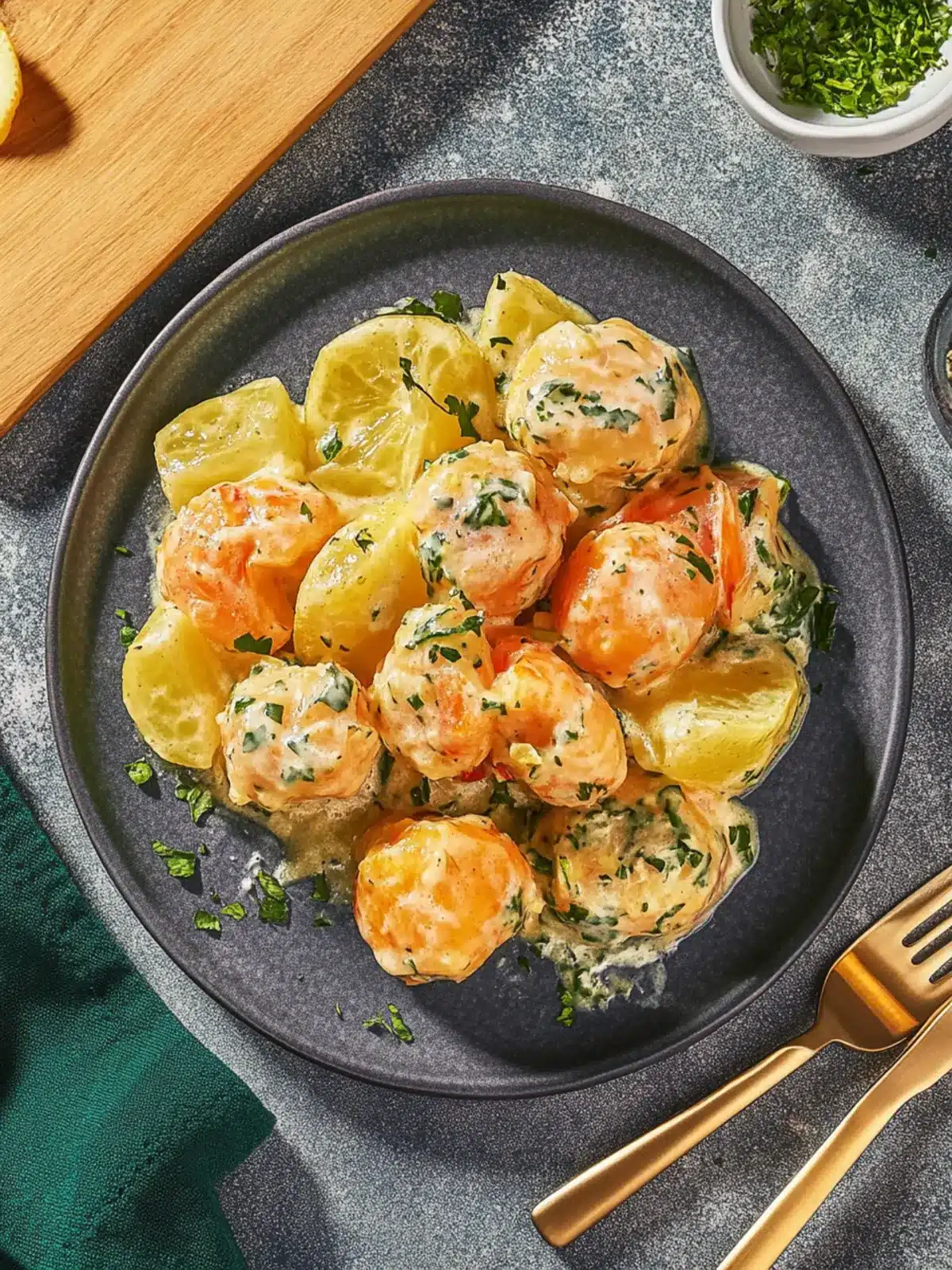 Mini Knödel Auflauf nach italienischer Art genießen 3 Mini Knödel Auflauf nach italienischer