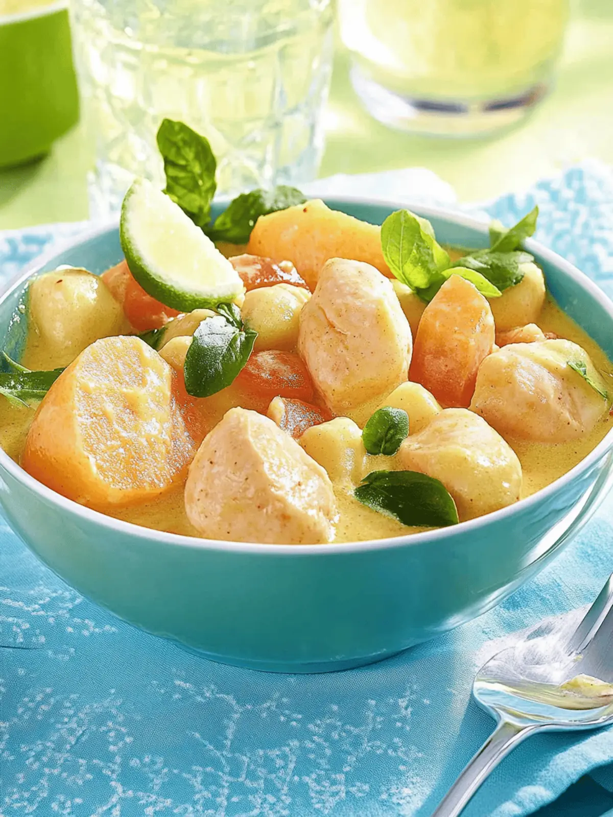 Cremiges Kartoffel-Brokkoli-Curry