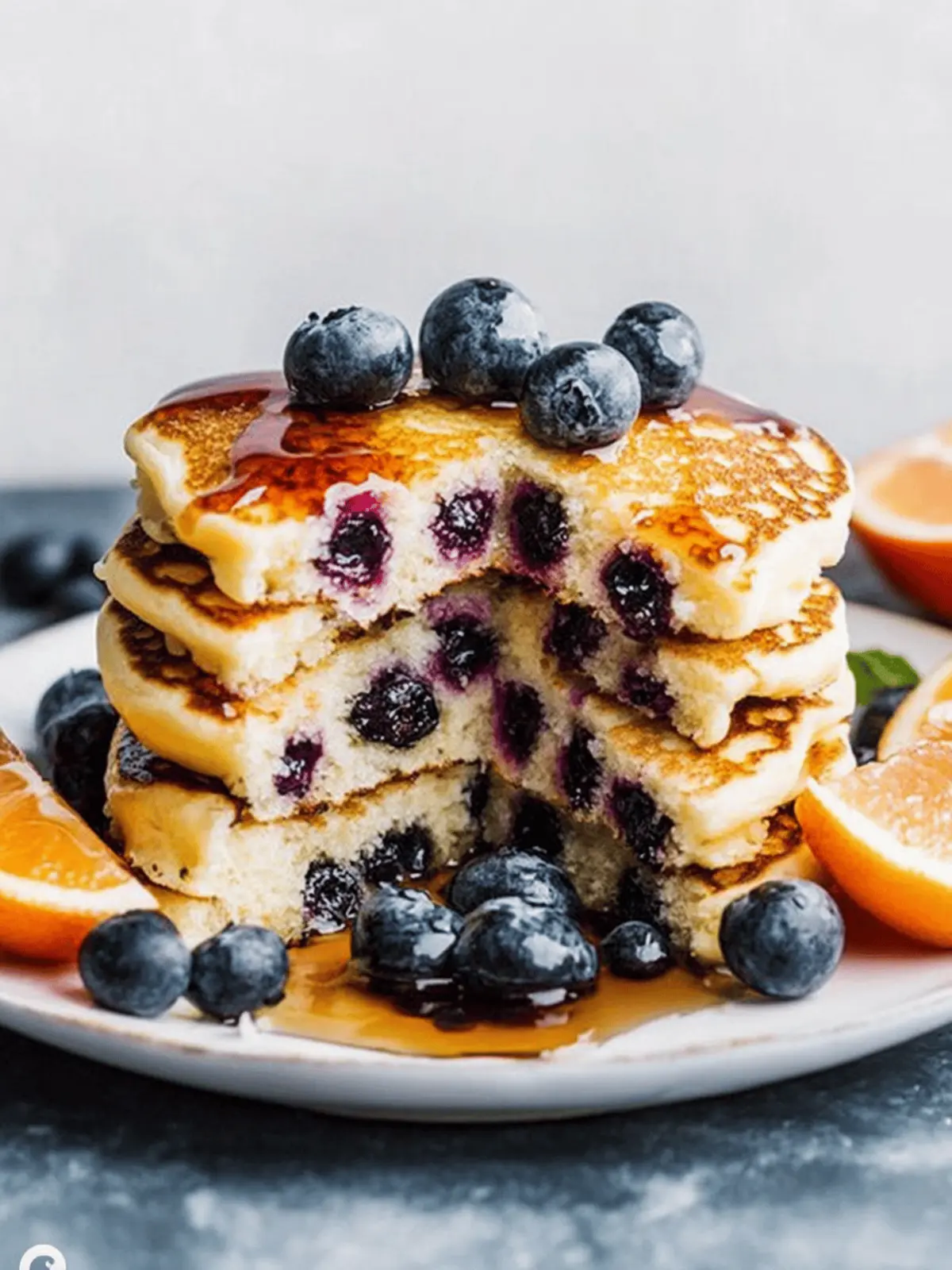 Heidelbeer Buttermilch Pfannkuchen für ein perfektes Frühstück 5 Heidelbeer Buttermilch Pfannkuchen