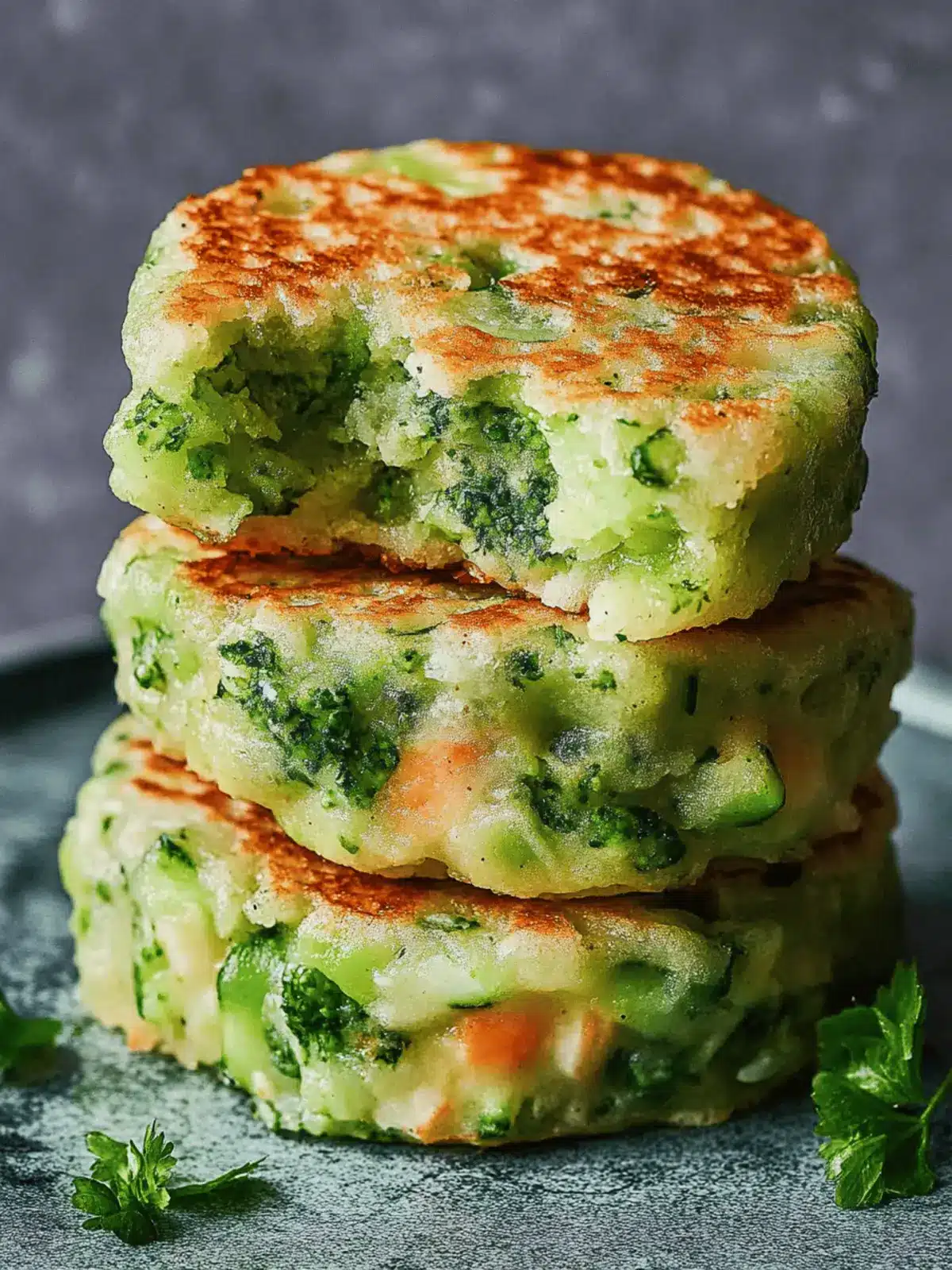 Leckere Brokkoli-Bratlinge für eine gesunde Küche 5 Brokkoli-Bratlinge