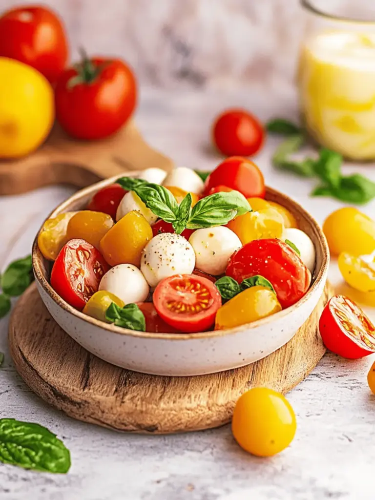 Tomaten Mozzarella Salat