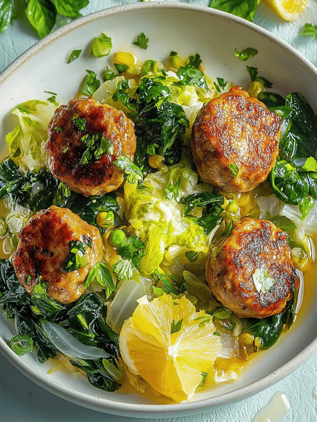 Frikadellen auf Rahmwirsing für ein herzhaftes Frühstück 3 Frikadellen auf Rahmwirsing