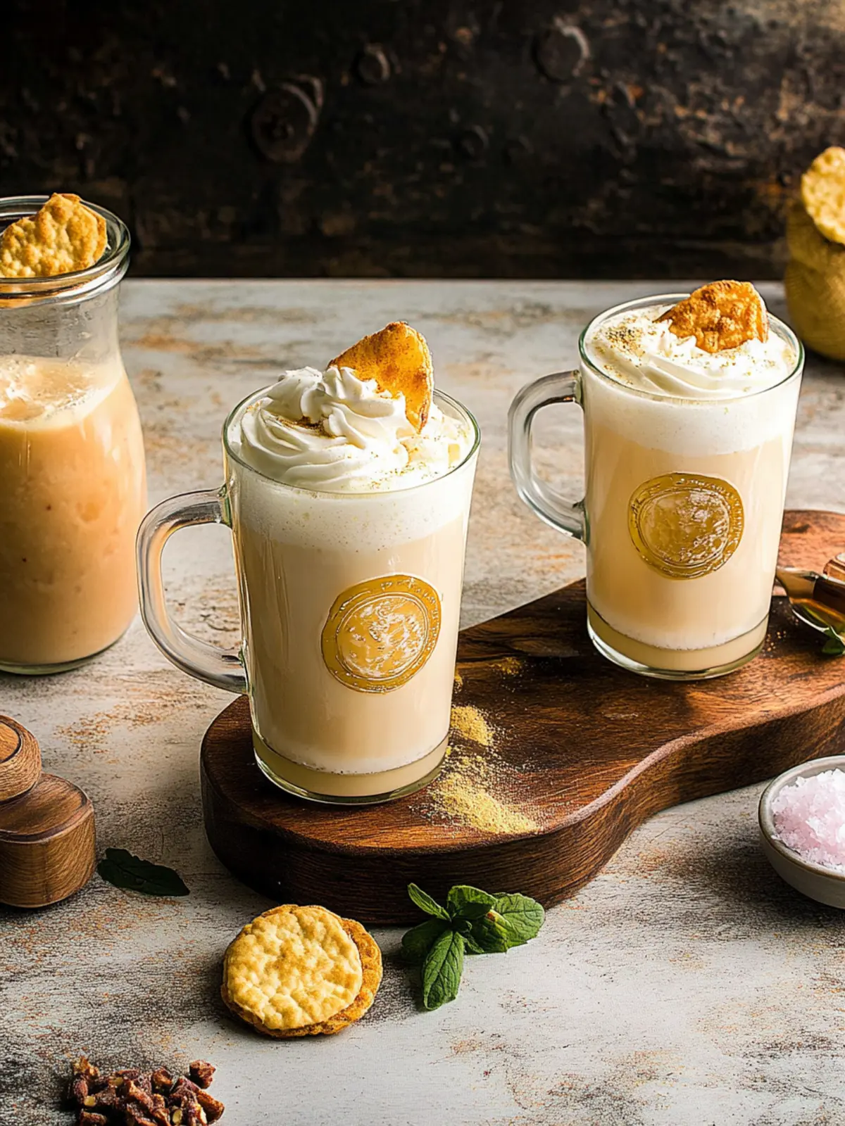 Weisse Karamell-Schokolade mit Verpoorten Eierlikör 3 Weisse Karamell-Schokolade mit Verpoorten Original Eierlikör