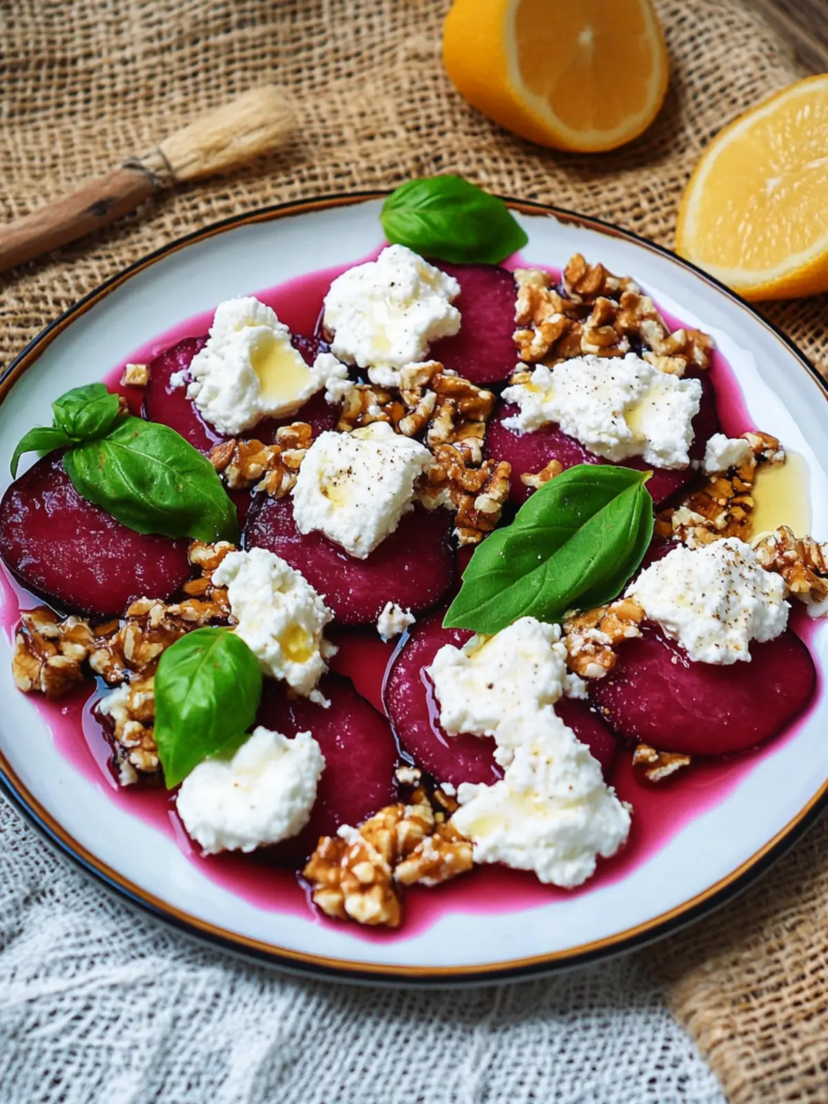 Einfacher Rote Bete und Fetakäse Salat für Jeden Tag 3 Einfacher Rote Bete und Fetakäse Salat