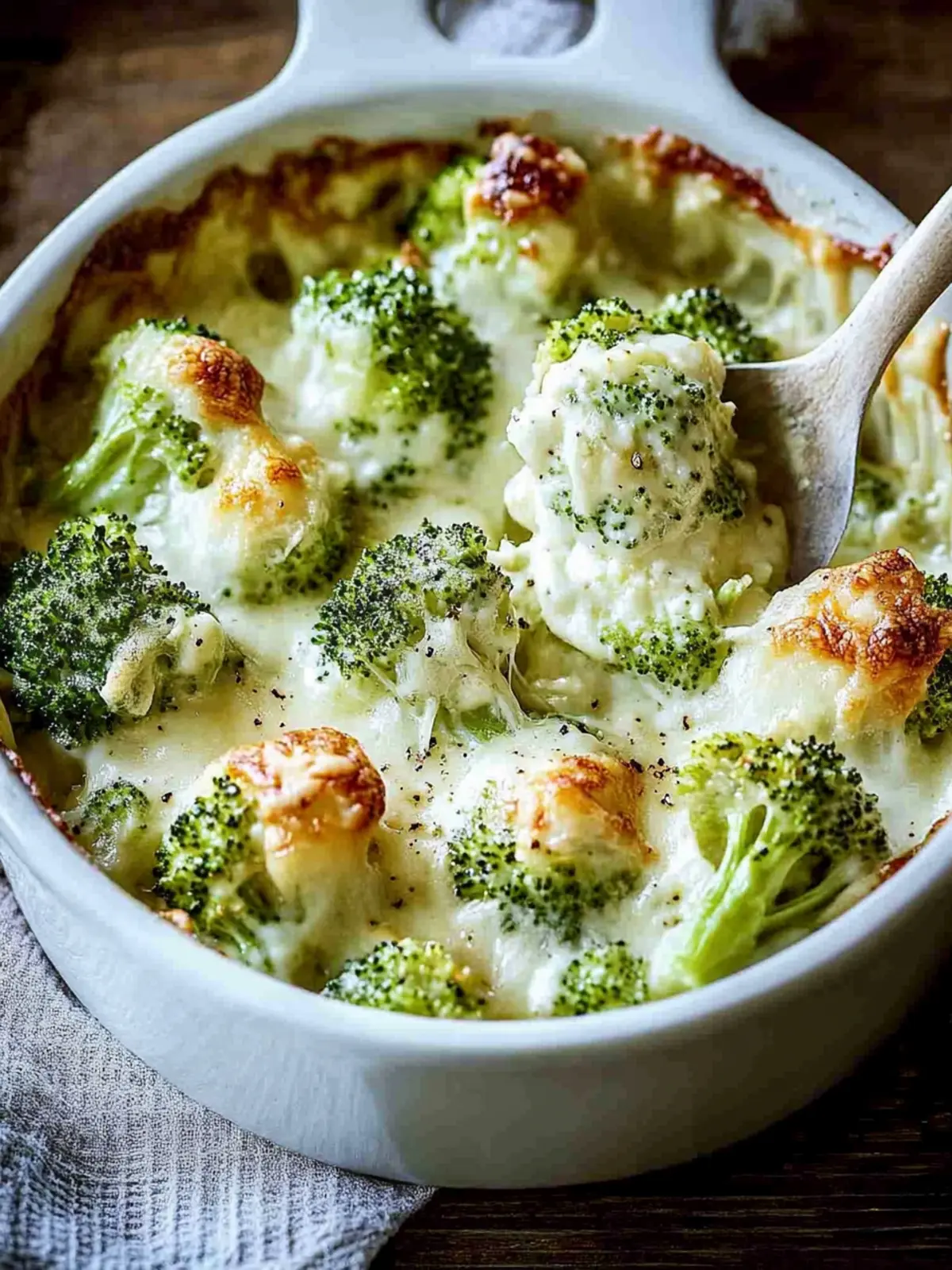 Brokkoli Hähnchen Auflauf mit Frischkäse einfach selbst machen 2 Brokkoli Hähnchen Auflauf mit Frischkäse