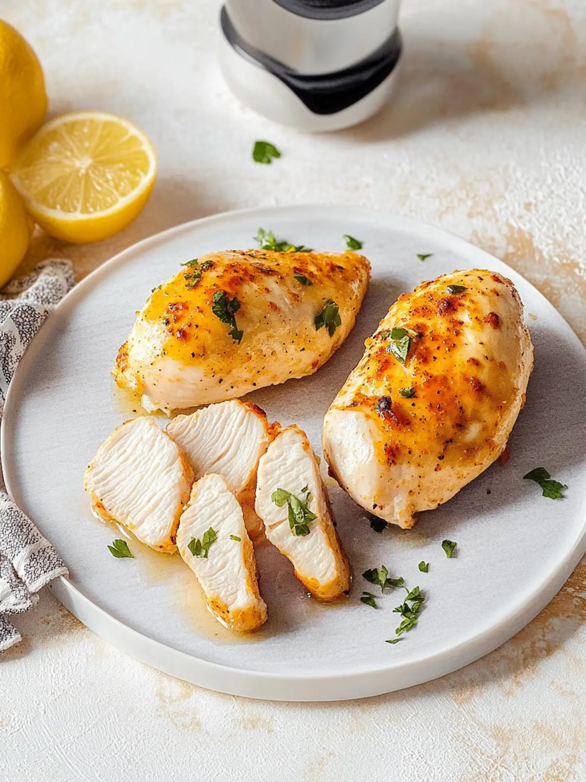 Hähnchenbrust aus der Heißluftfritteuse leicht gemacht 4 Hähnchenbrust aus der Heißluftfritteuse