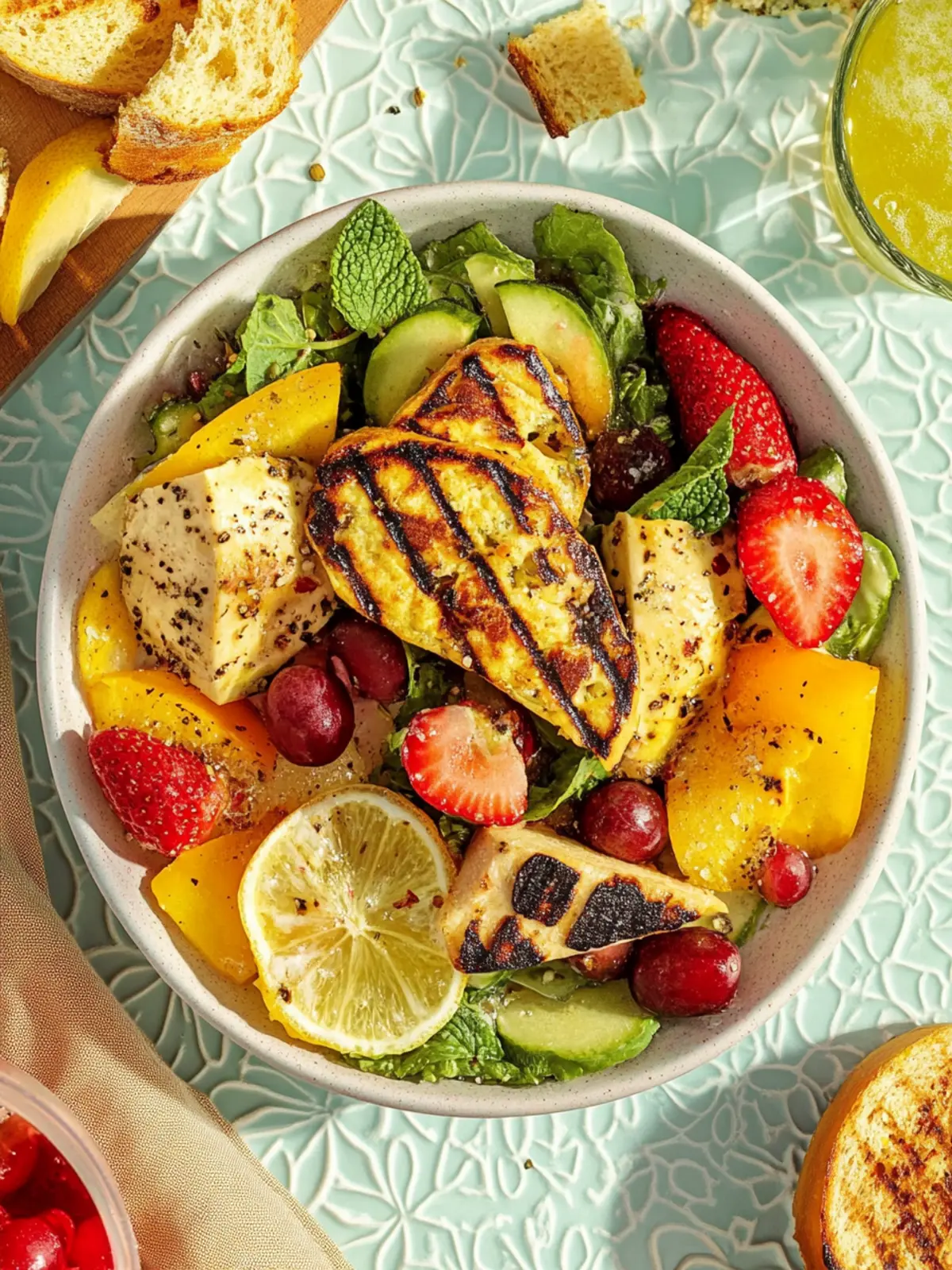 Halloumi Granatapfel Salat für Gesundheit und Genuss 5 Halloumi Granatapfel Salat