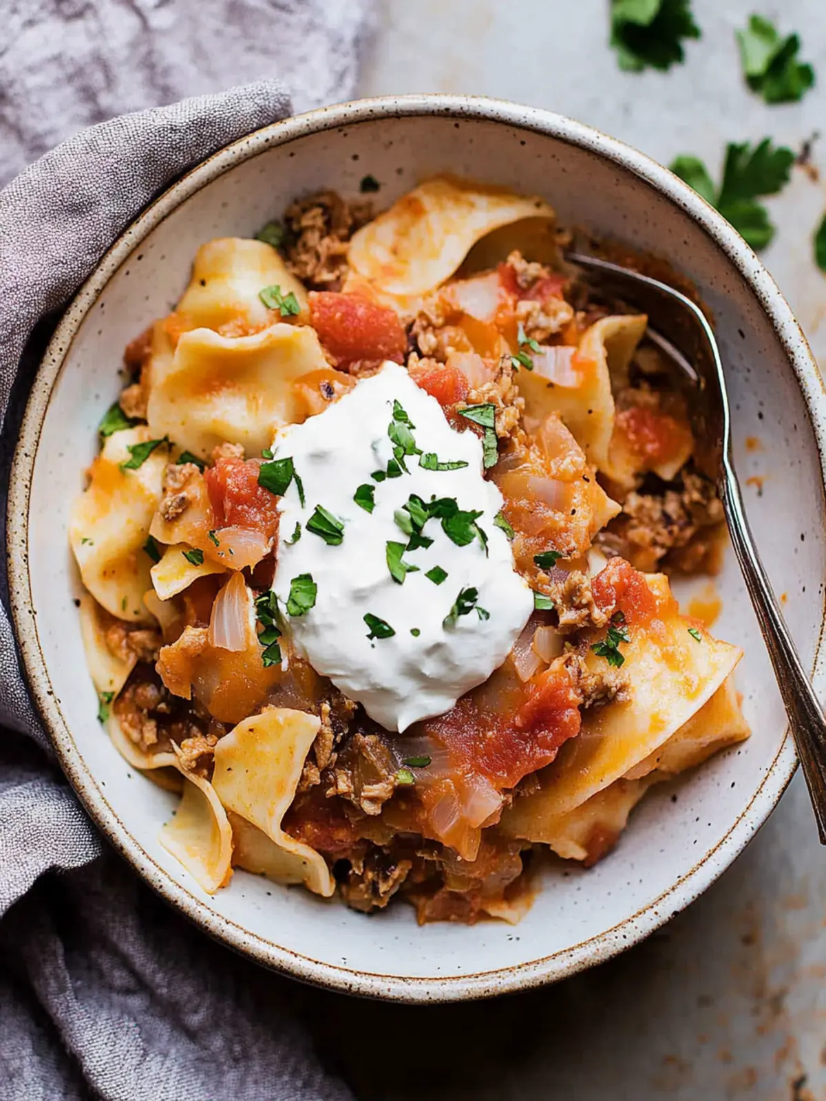 Spitzkohl-Kartoffel-Pfanne mit Hackfleisch genießen 2 Spitzkohl-Kartoffel-Pfanne mit Hackfleisch