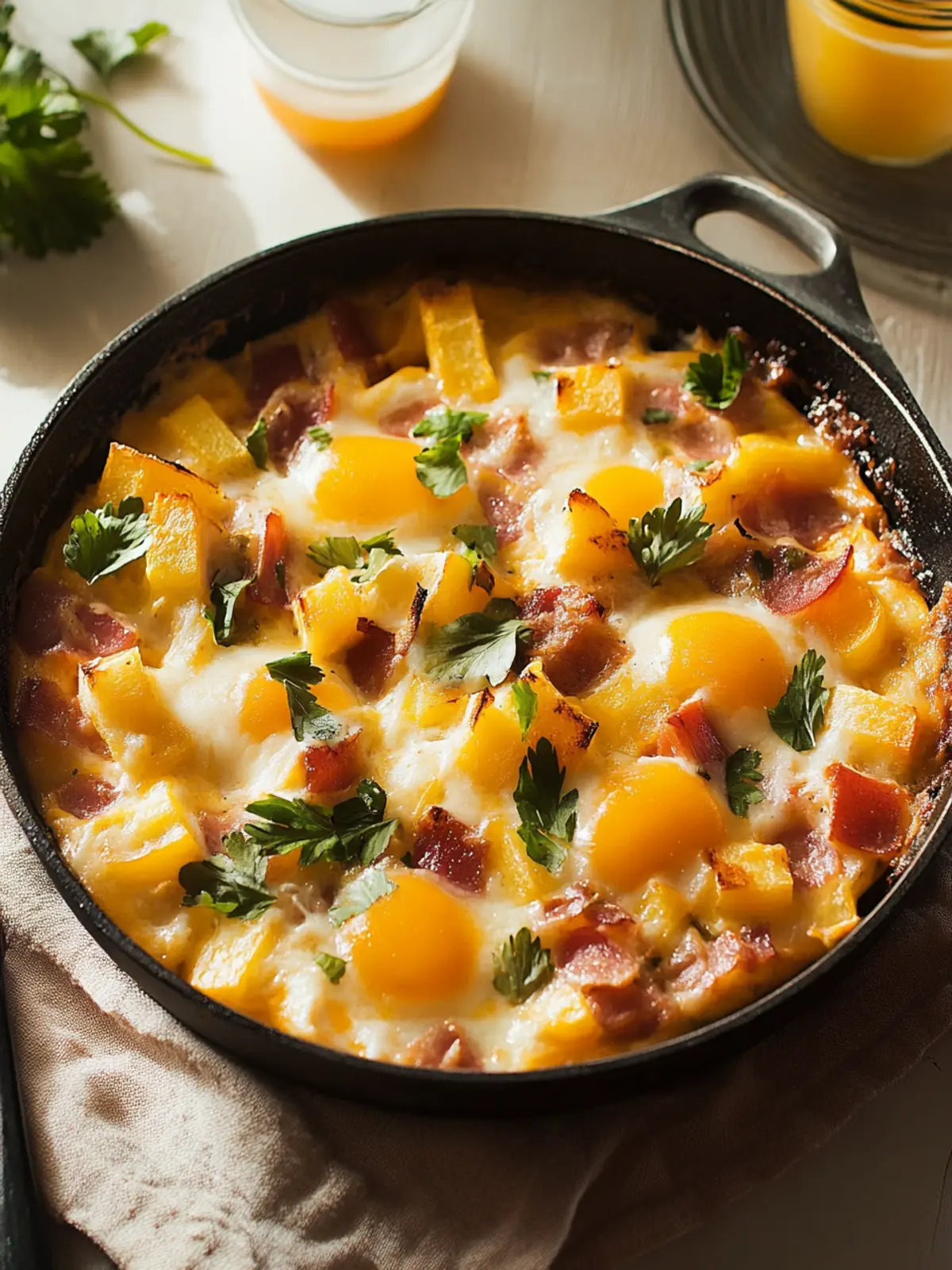 Herzhaftes Frühstücks-Pfannenrezept für jeden Tag 4 Herzhaftes Frühstücks-Pfannenrezept