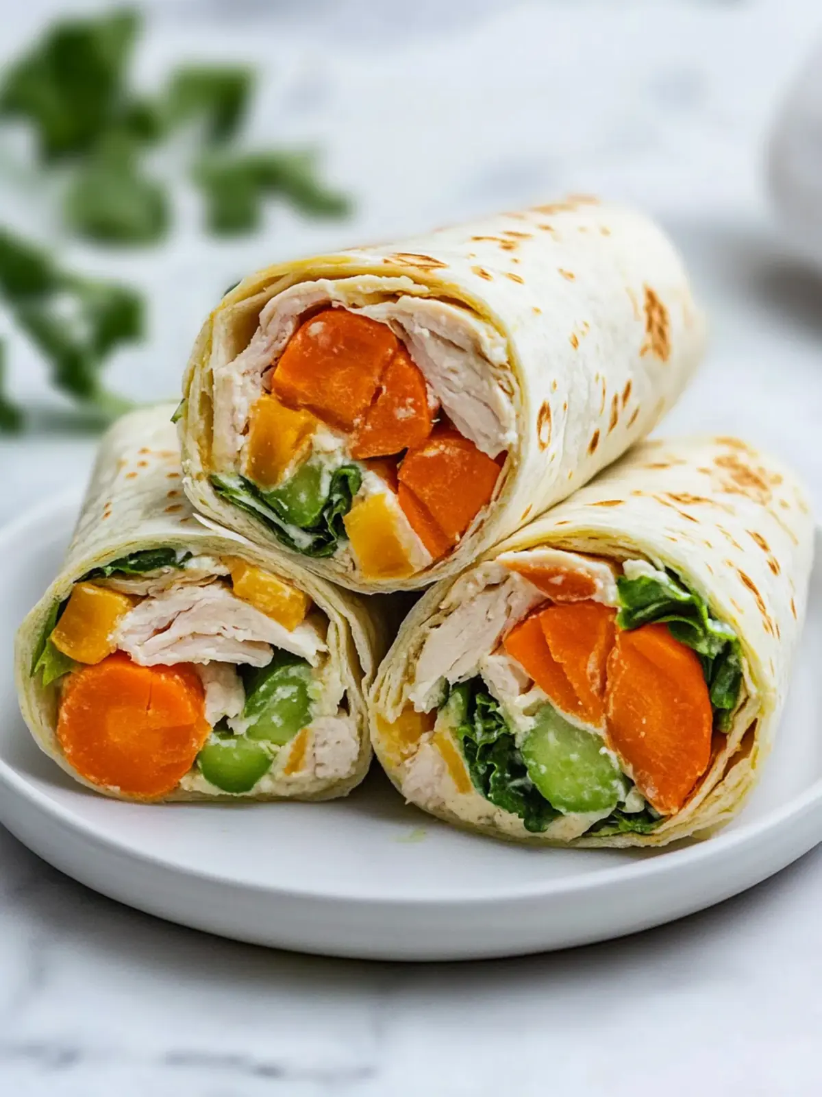 All-In-One Ofen Hähnchen Wrap für gesunde Abende 3 All-In-One Ofen Hähnchen Wrap