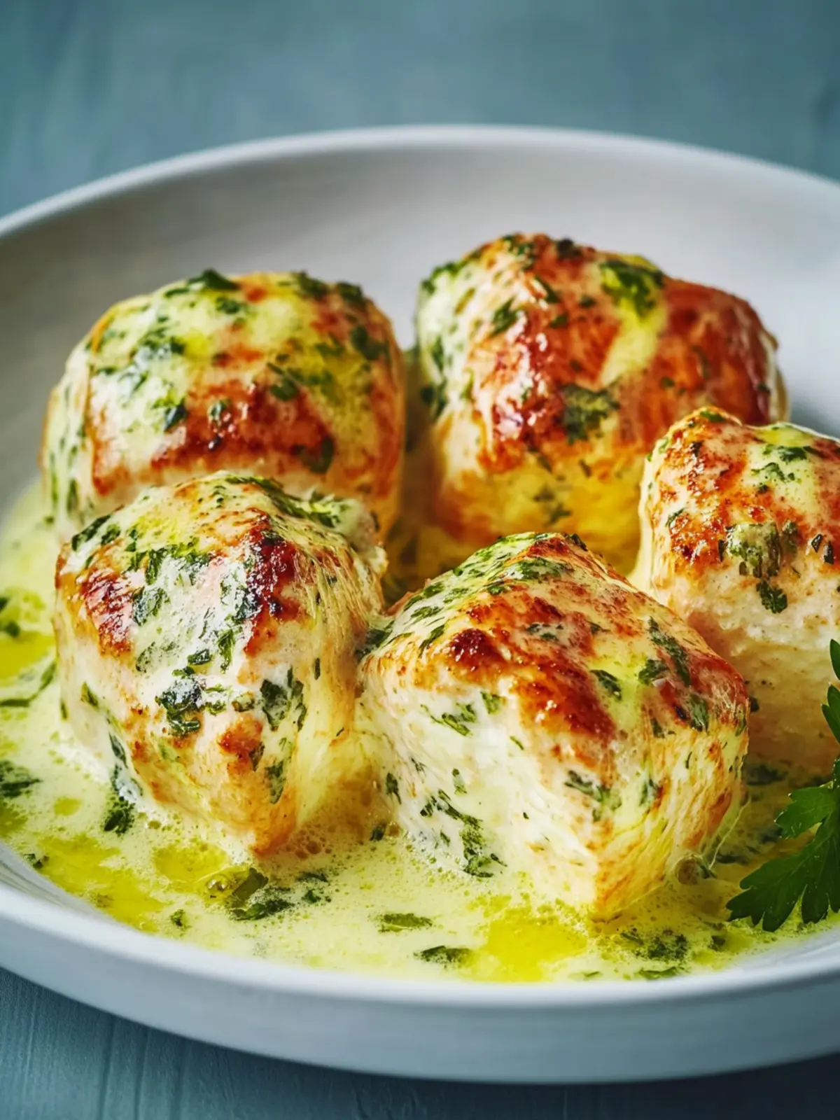 Hähnchenfilet mit Pesto-Creme in 30 Minuten 3 Hähnchenfilet mit Pesto-Creme