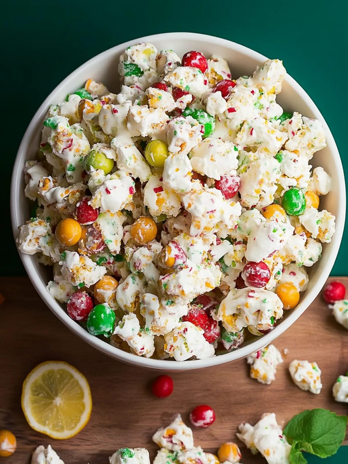 Weihnachtssensation: Festliches White Chocolate Popcorn 4 Weihnachtssensation