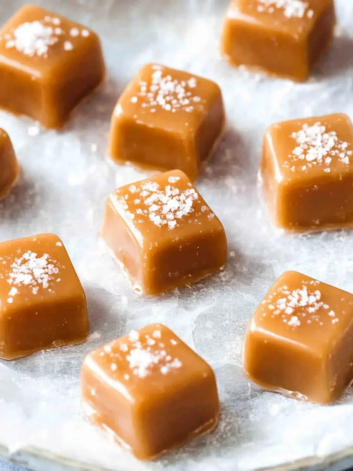 Klebrige Karamellbonbons selber machen 2 Klebrige Karamellbonbons Rezept