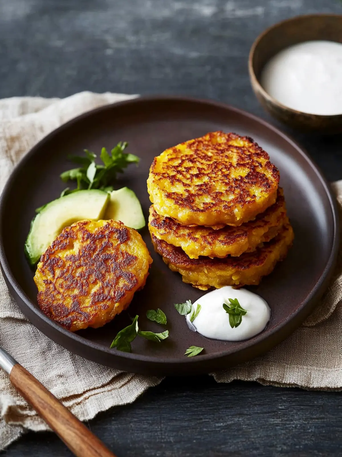 Kürbispuffer mit Feta für den perfekten Snack 4 Kürbispuffer