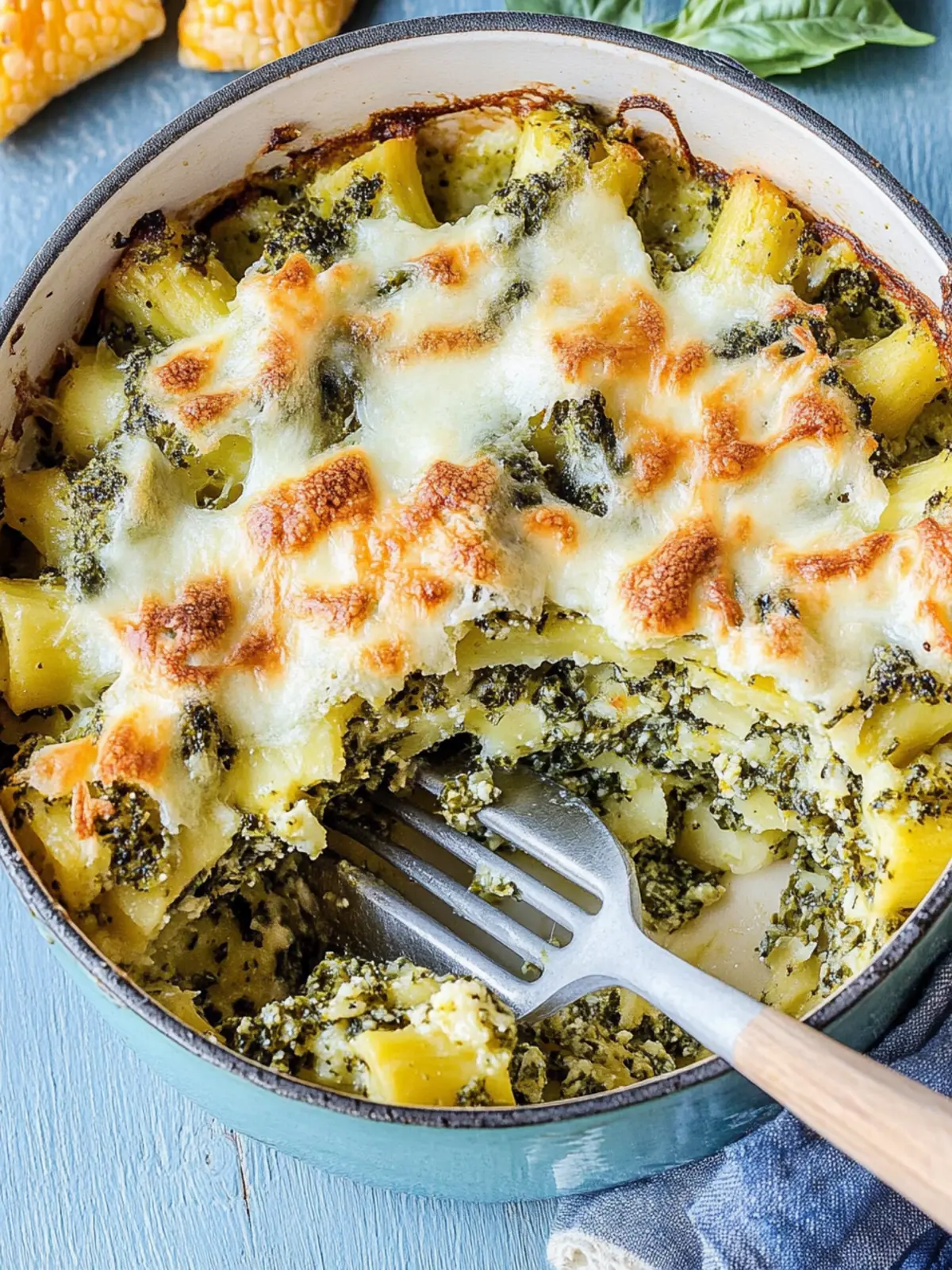 Grünkohl-Nudelauflauf mit Cashew-Creme Genuss 3 Grünkohl-Nudelauflauf mit Cashew-Creme