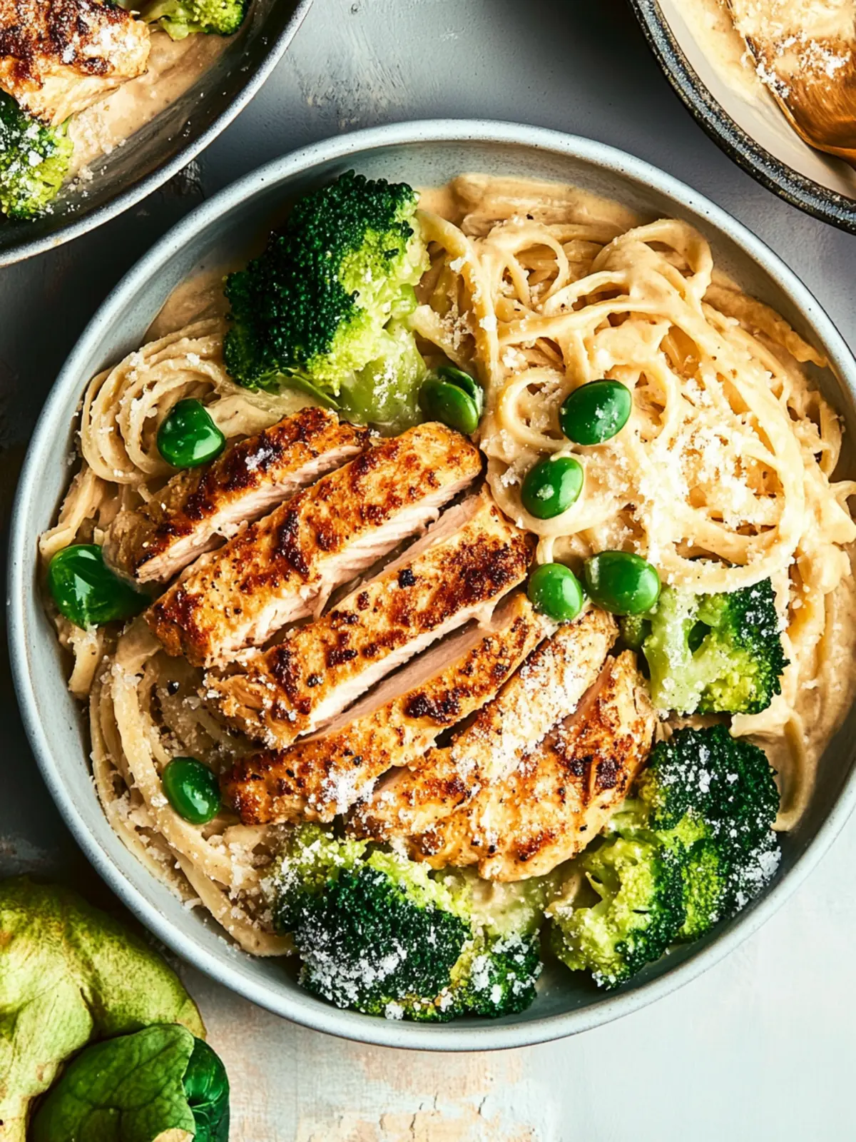 Low Calorie Hähnchen Alfredo in 30 Minuten 4 Low Calorie Hähnchen Alfredo