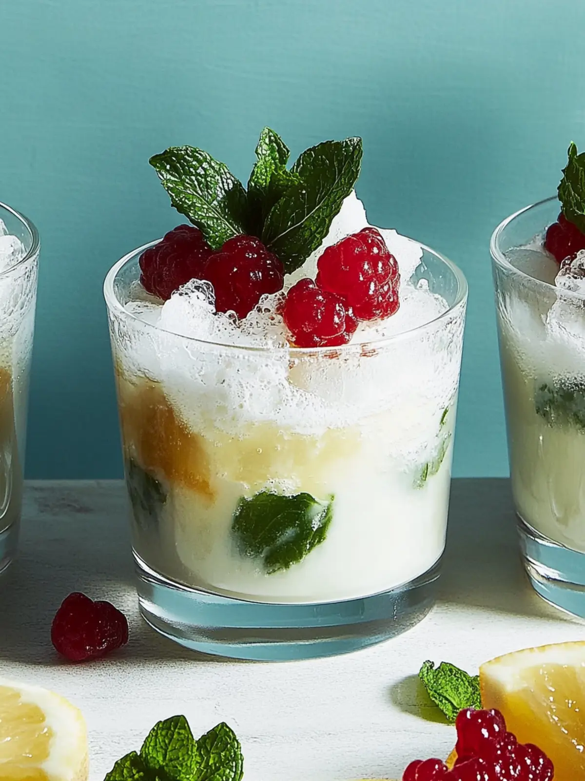 Weißes Weihnachten Mojito für festliche Stimmung 4 Weißes Weihnachten Mojito