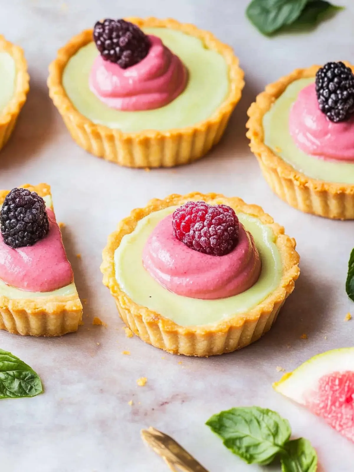 Himbeer-Matcha-Tartelette: Der perfekte Low-Carb Genuss 2 Himbeer-Matcha-Tartelette