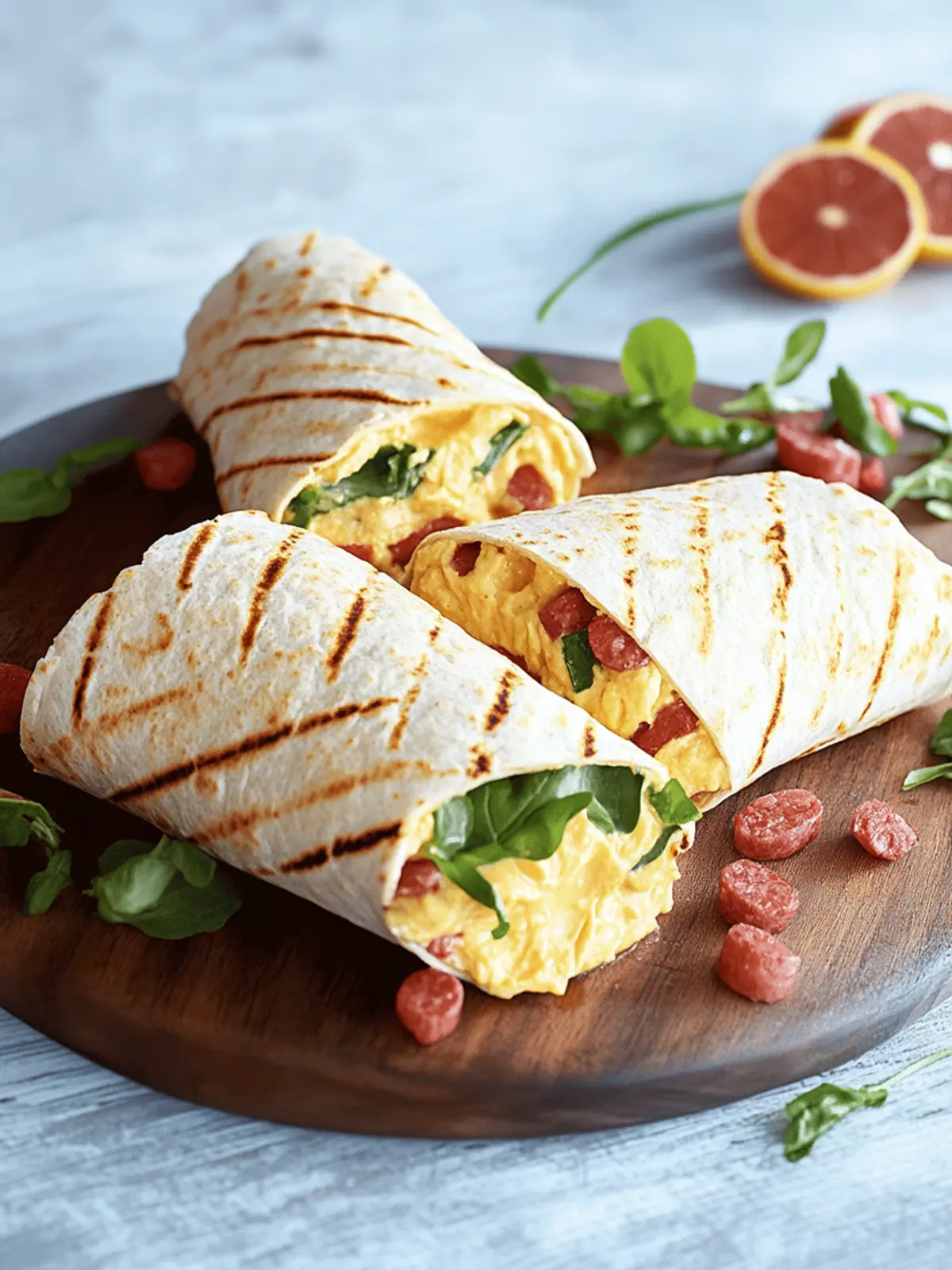 Rührei-Wraps: Schnelle und gesunde Lunch-Idee 3 Rührei-Wraps